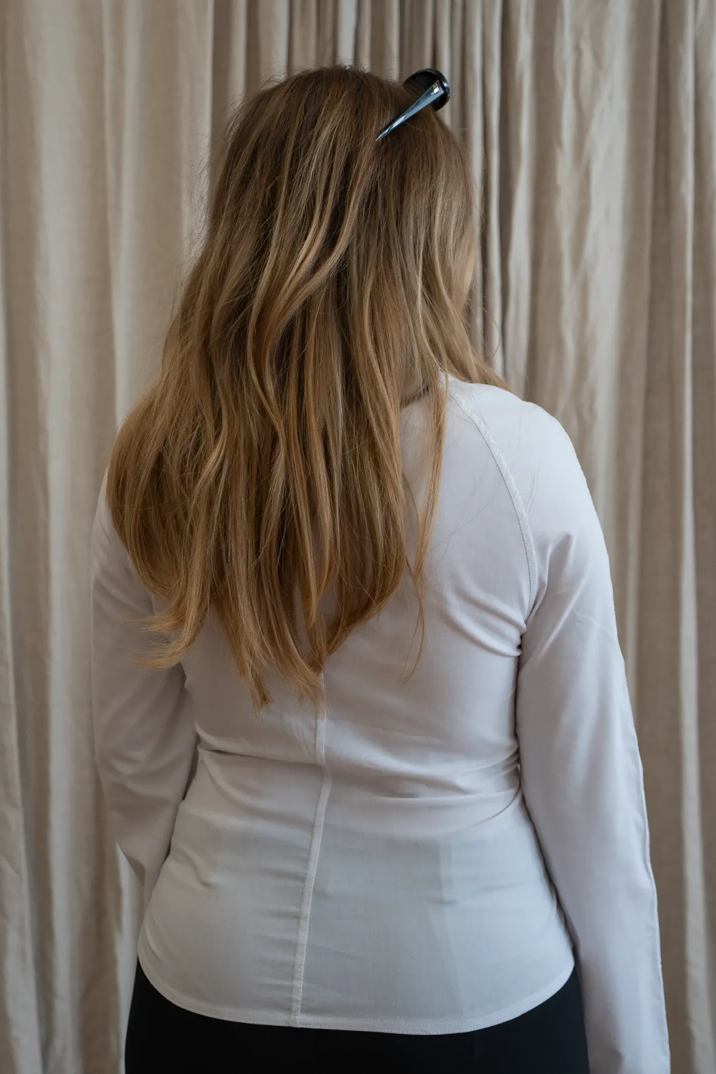 Lainey Lace Up White Shirt 5