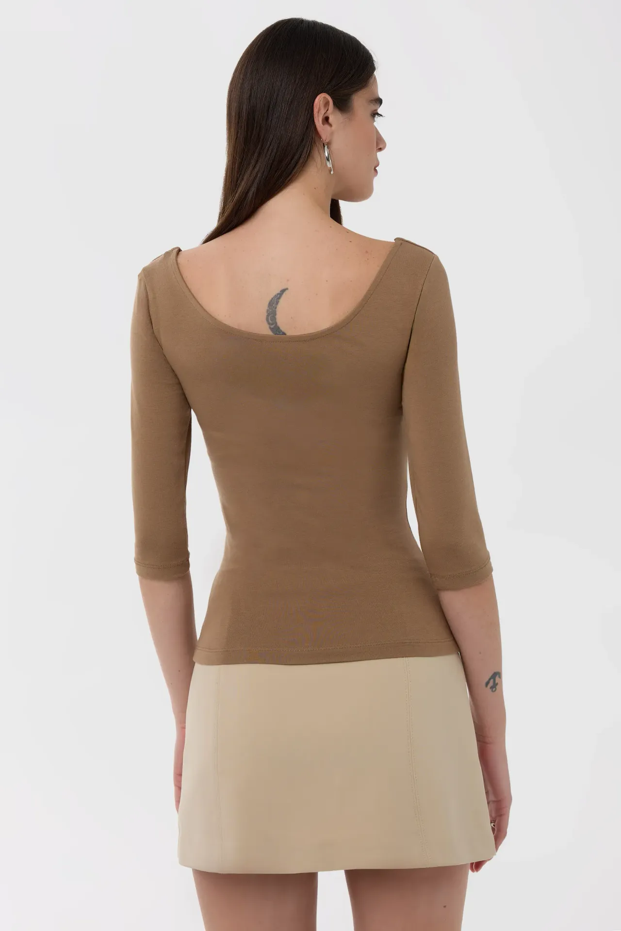 Pool Collar Basic Blouse