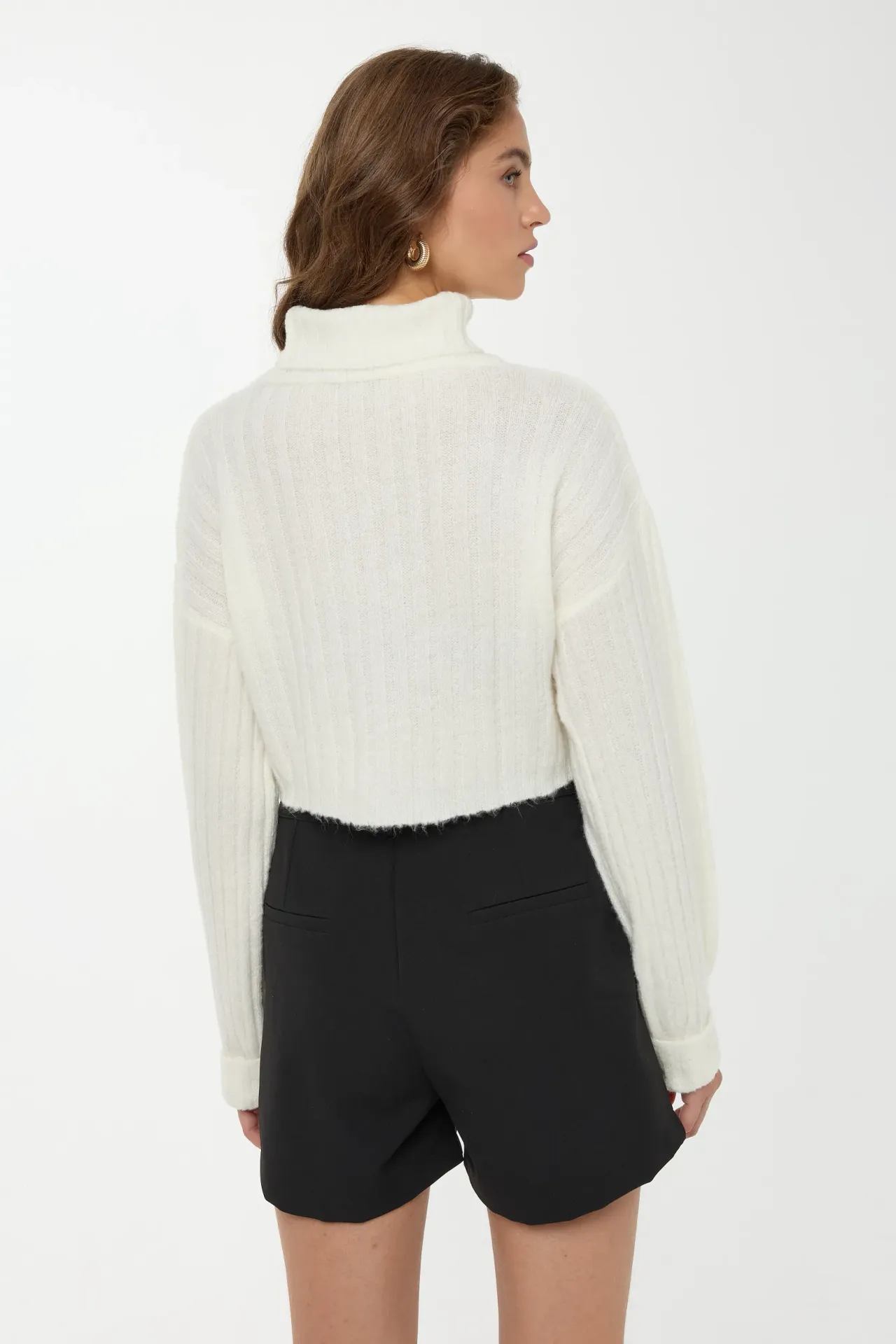 Turtleneck Knit Sweater