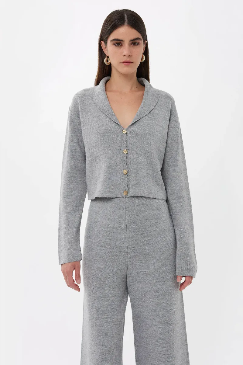 Shirt Collar Knit Co-Ord Set 3