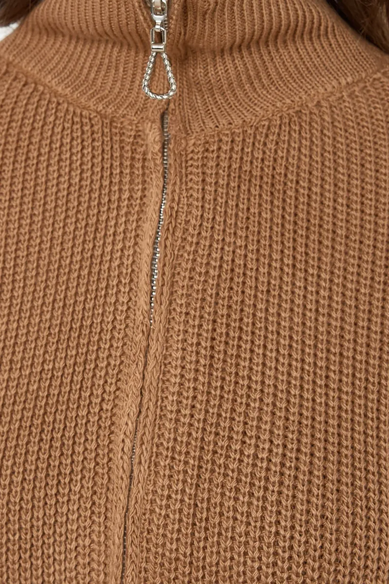 Zippered Cardigan 4