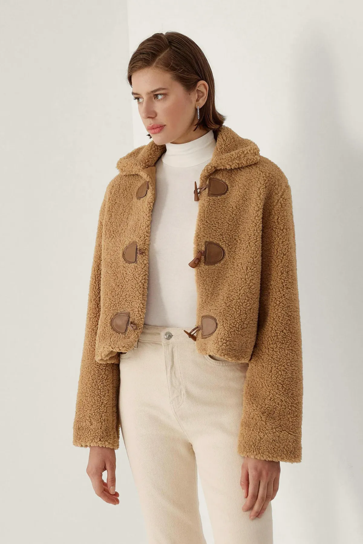 Relaxed Fit Sherpa Jacket 4