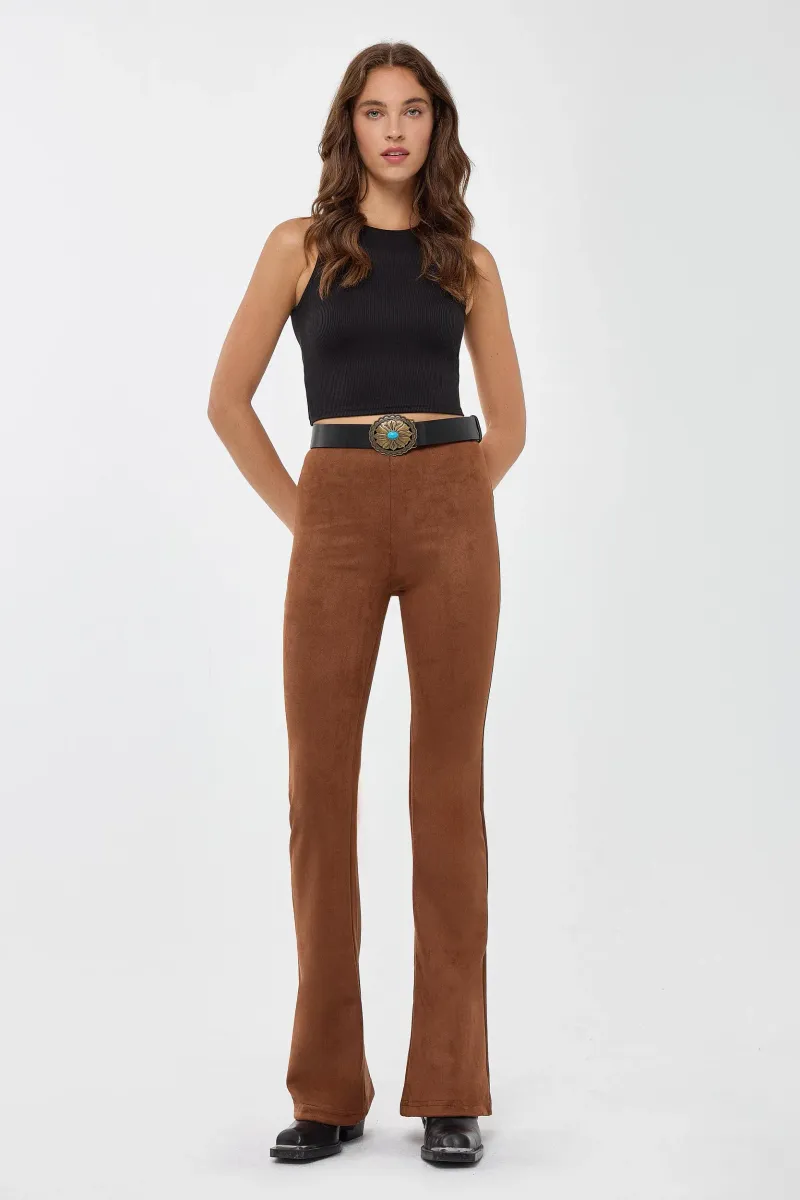 High Waist Flare Pants 1
