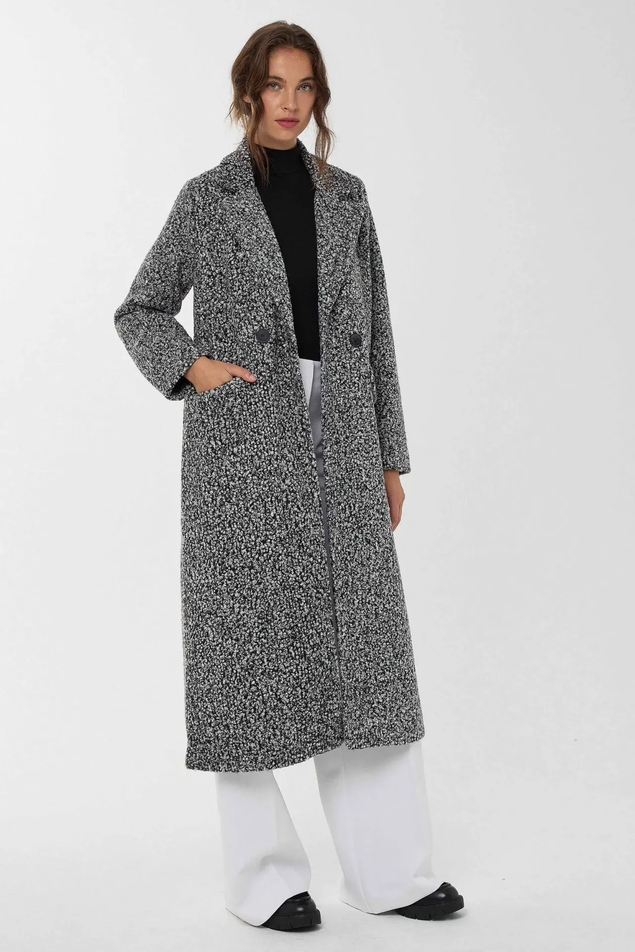 Relaxed Fit Overcoat