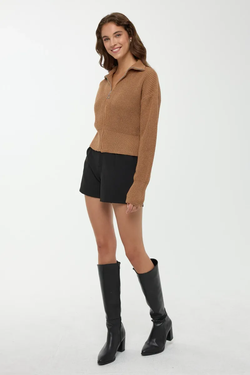 Zippered Cardigan 3