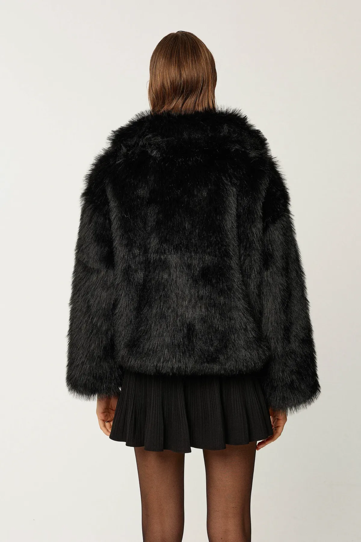 Oversized Faux Fur Coat 5