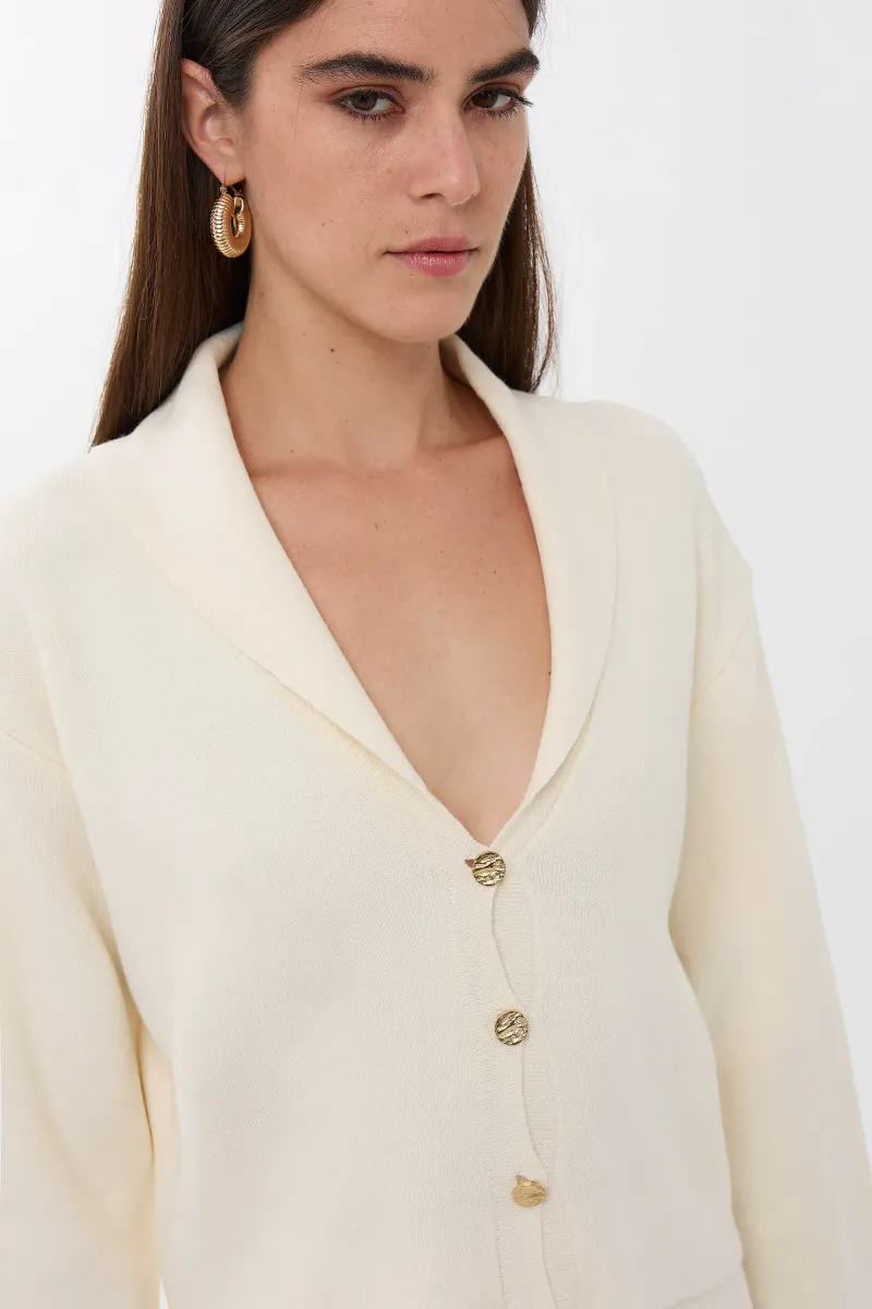 Shirt Collar Knit Co-Ord Set 5