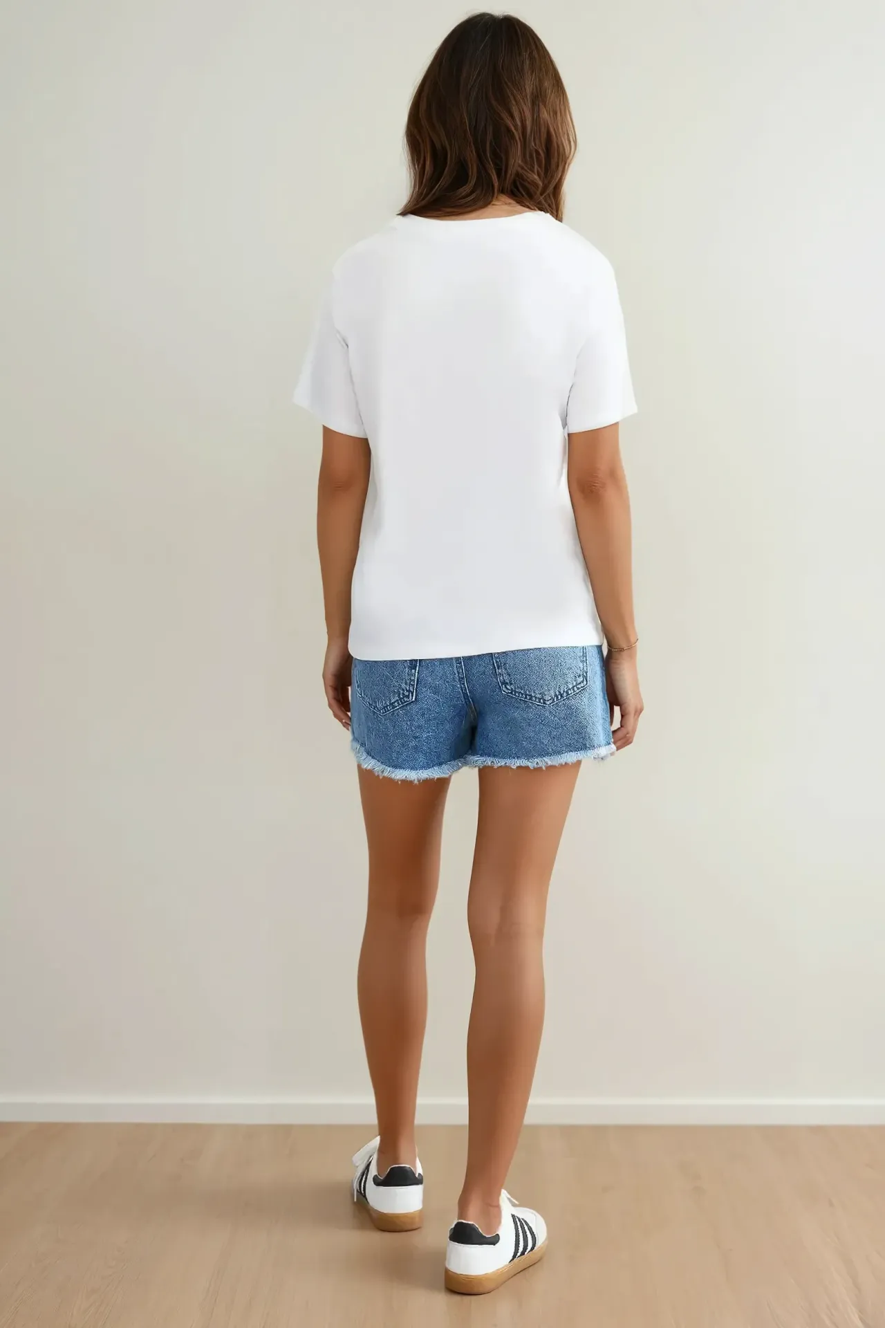 Relaxed Fit Printed Round Neck T-Shirt
