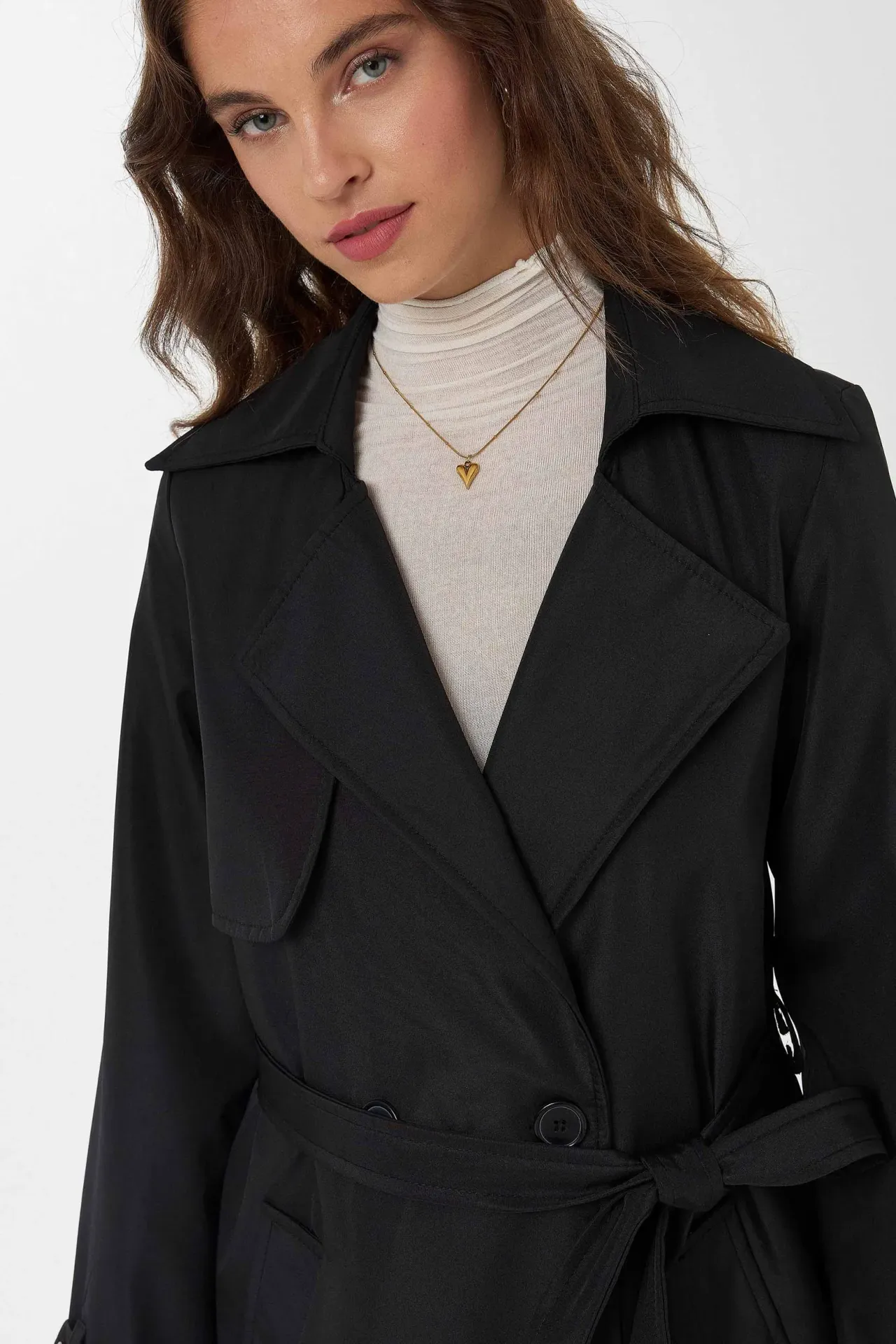 Trench Coat with Belt