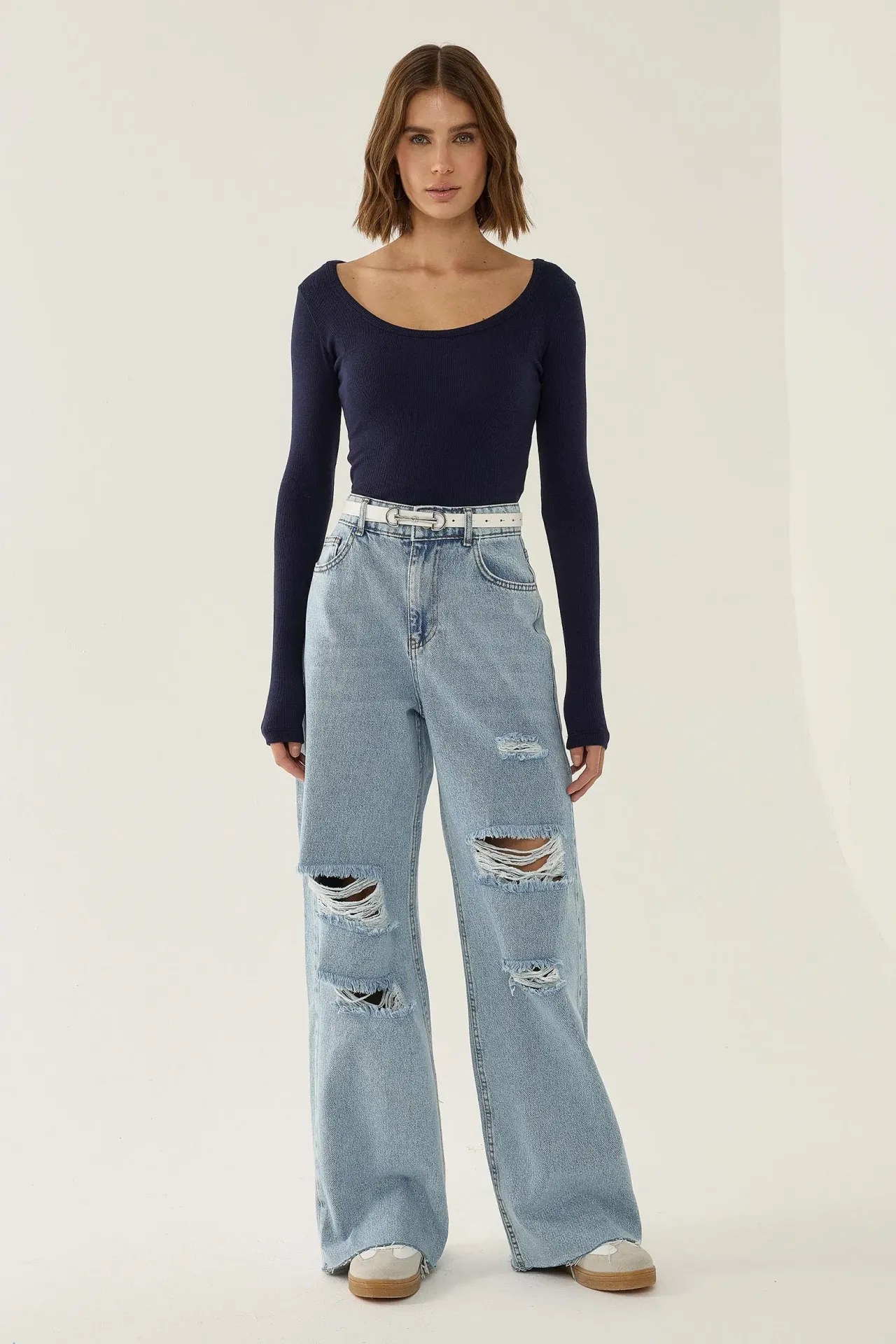 Slim Fit Long Sleeve Top