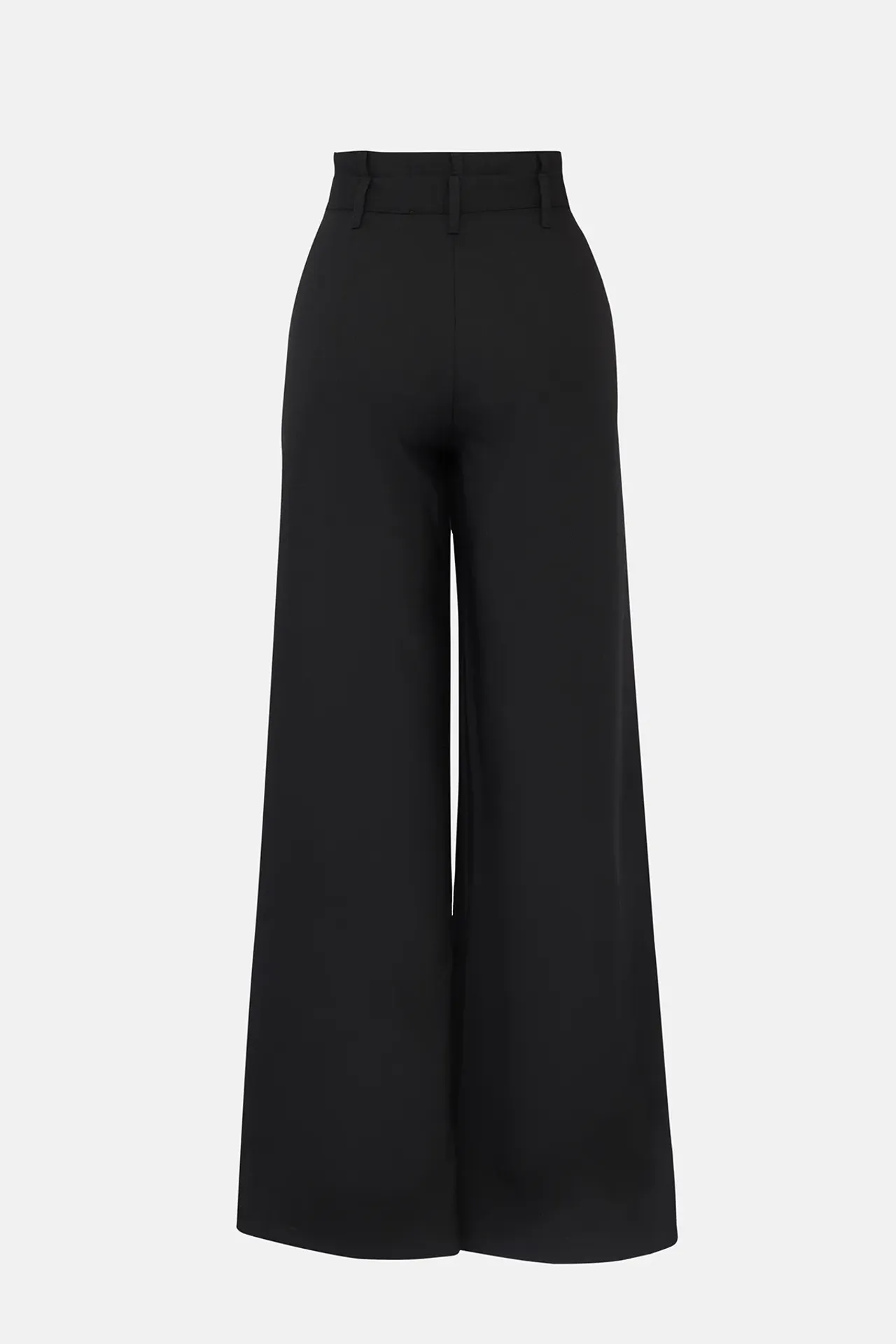 Double Waisted Wide Leg Pants