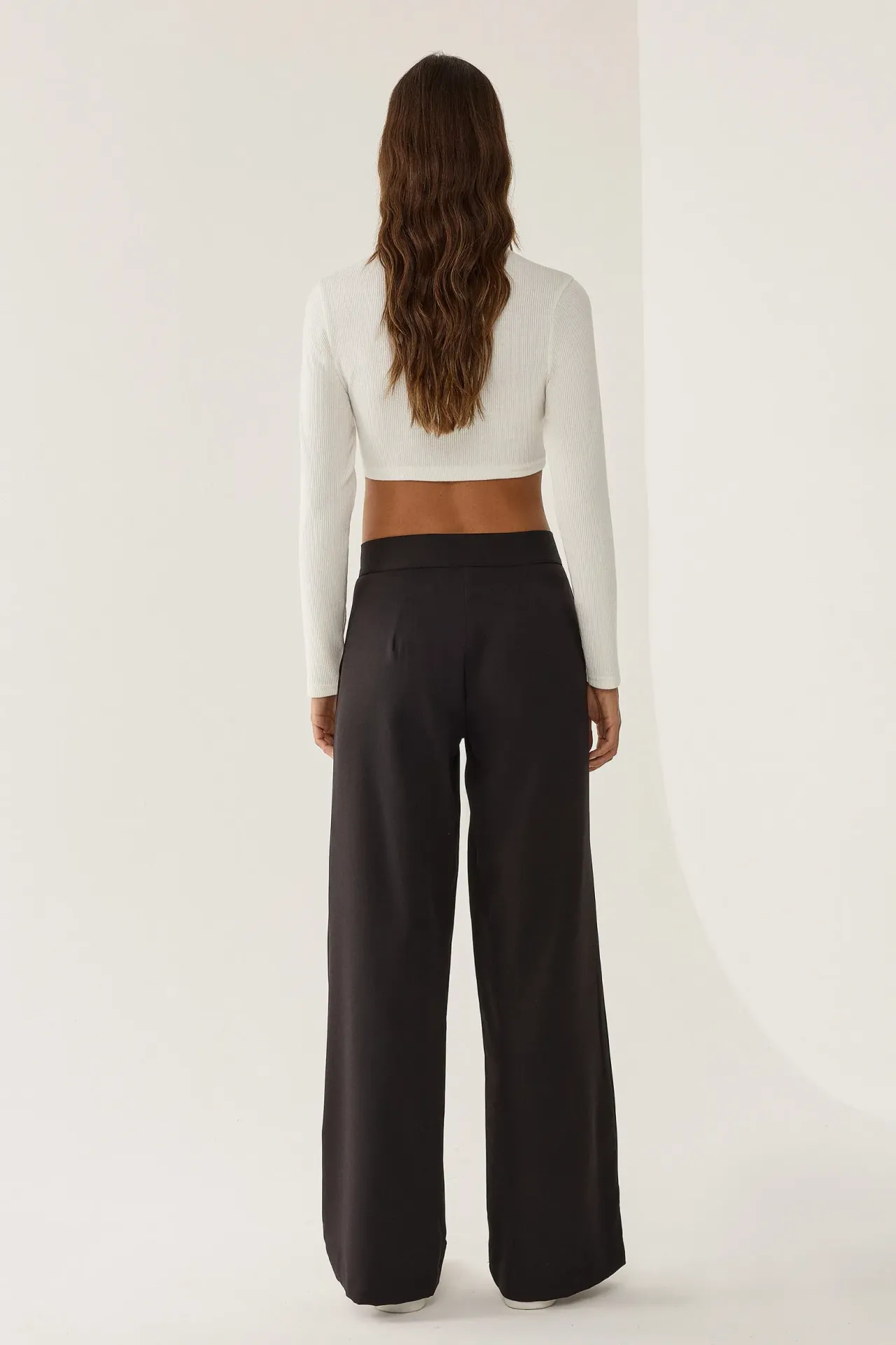 High Waist Wide Leg Pants