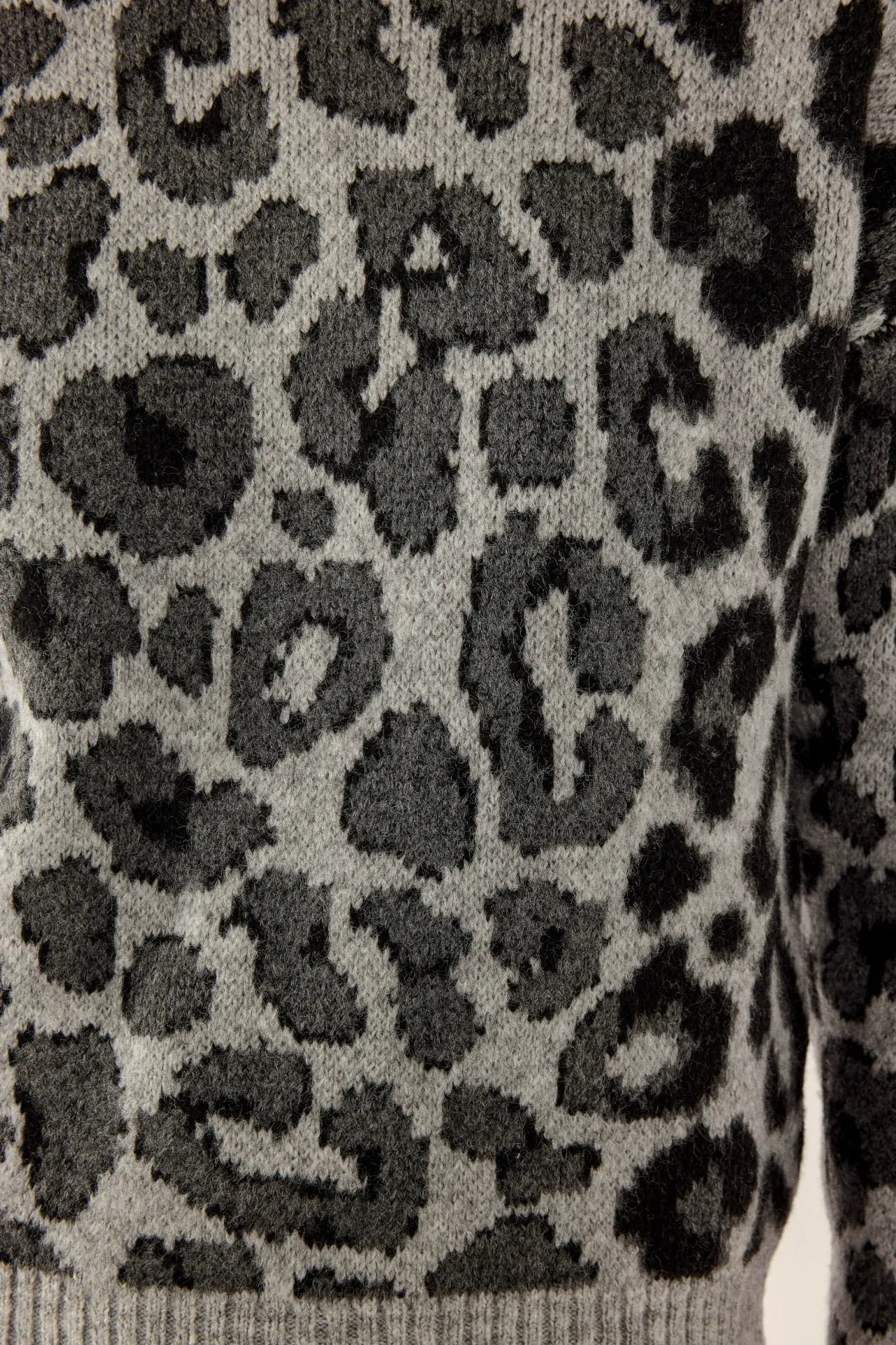 Leopard Knit Sweater