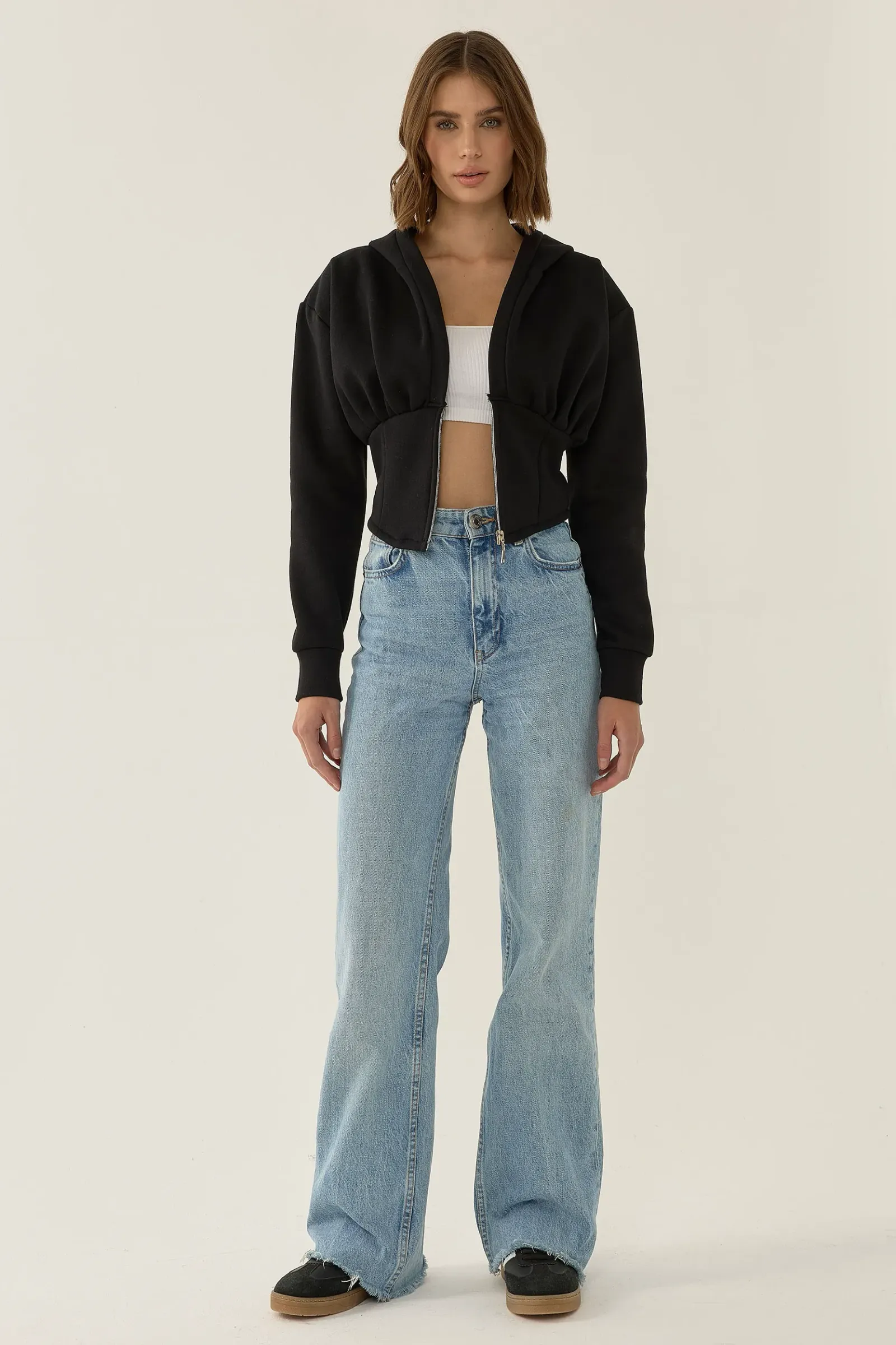 Crop Corset Hoodie 3