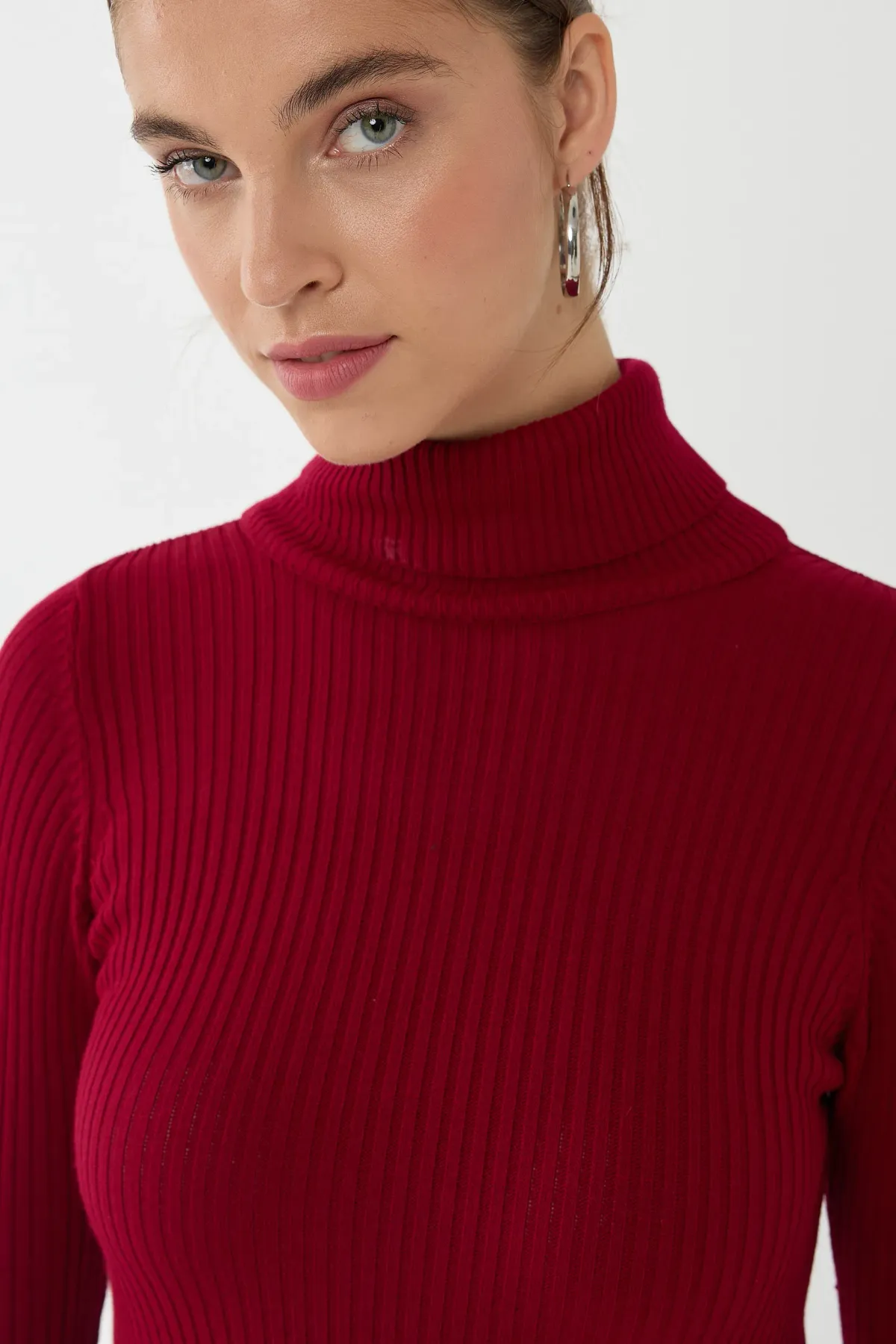 Slim Fit Turtleneck Sweater 4