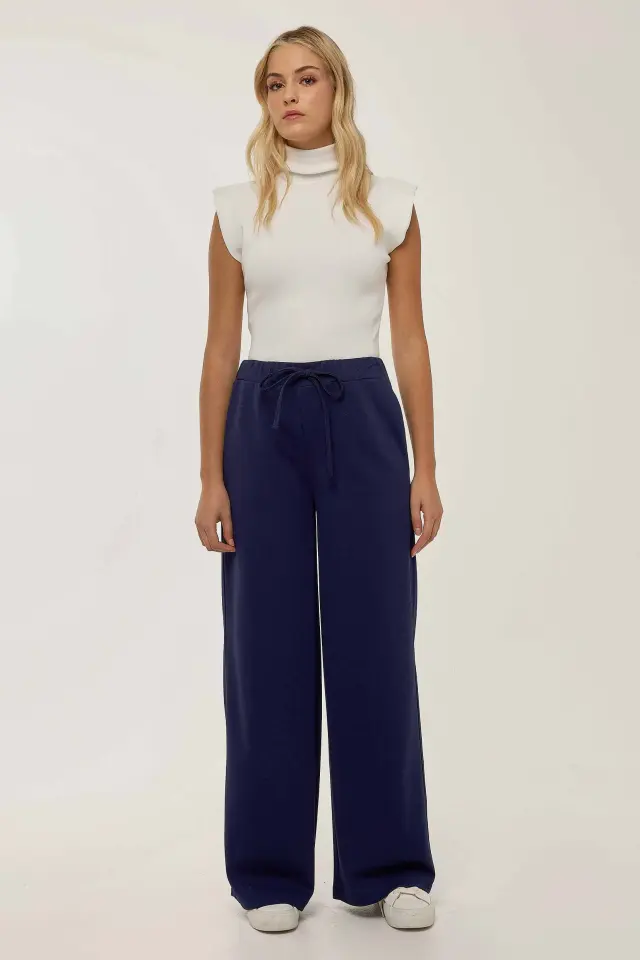 High Waist Wide Leg Sweatpants