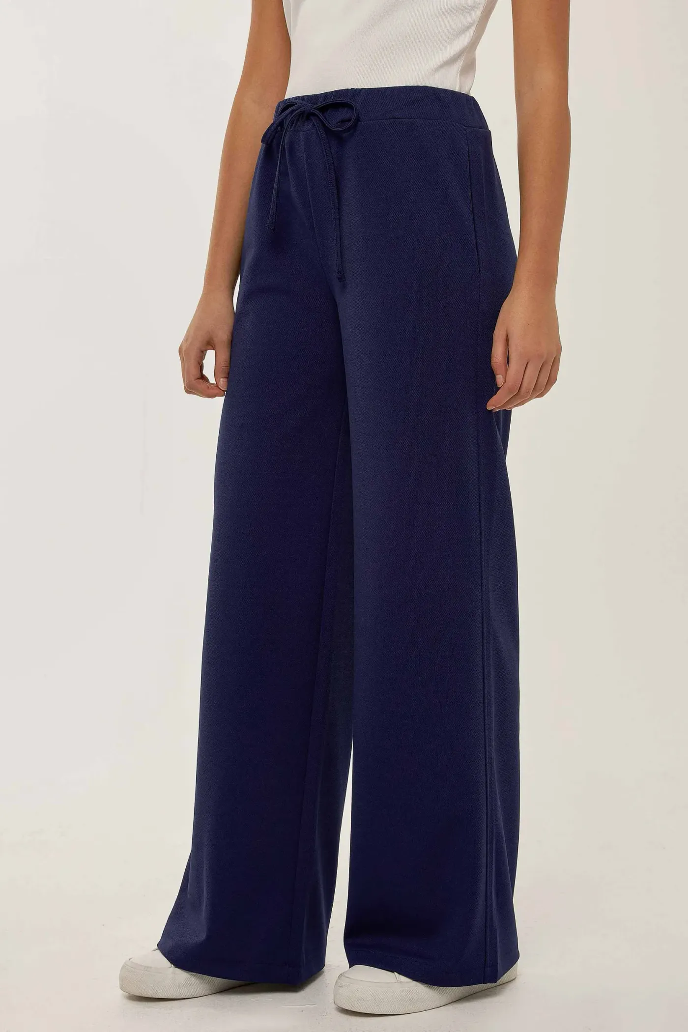 High Waist Wide Leg Sweatpants 3