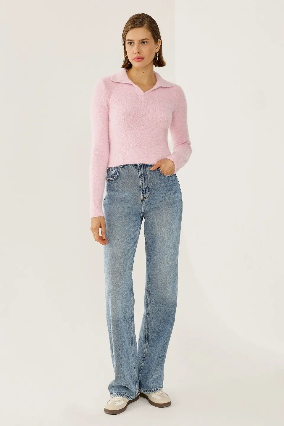 Textured Knit Sweater