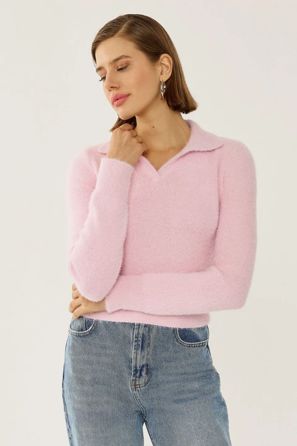 Textured Knit Sweater