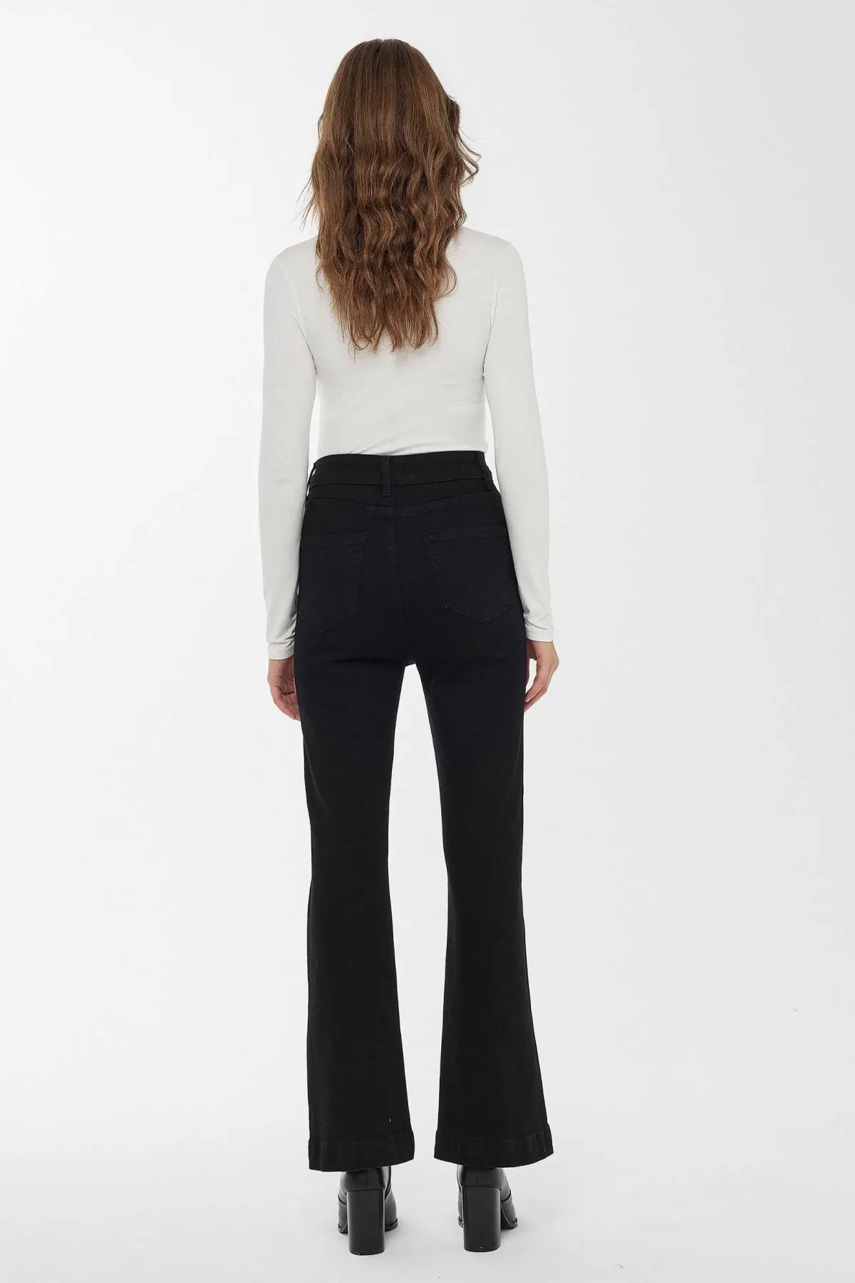 High Waist Flare Jeans 5