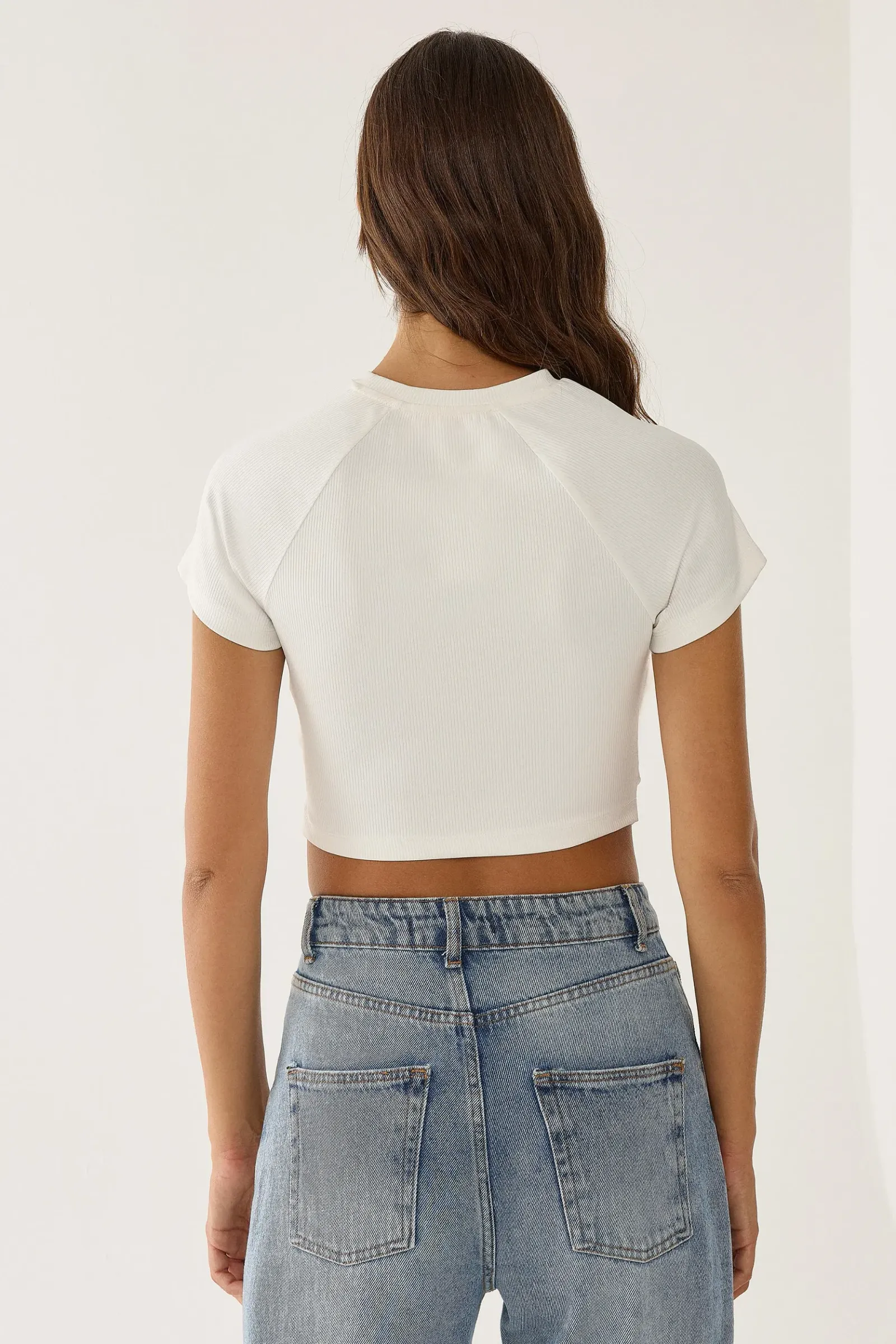 Ruched Detail Crop Top 4
