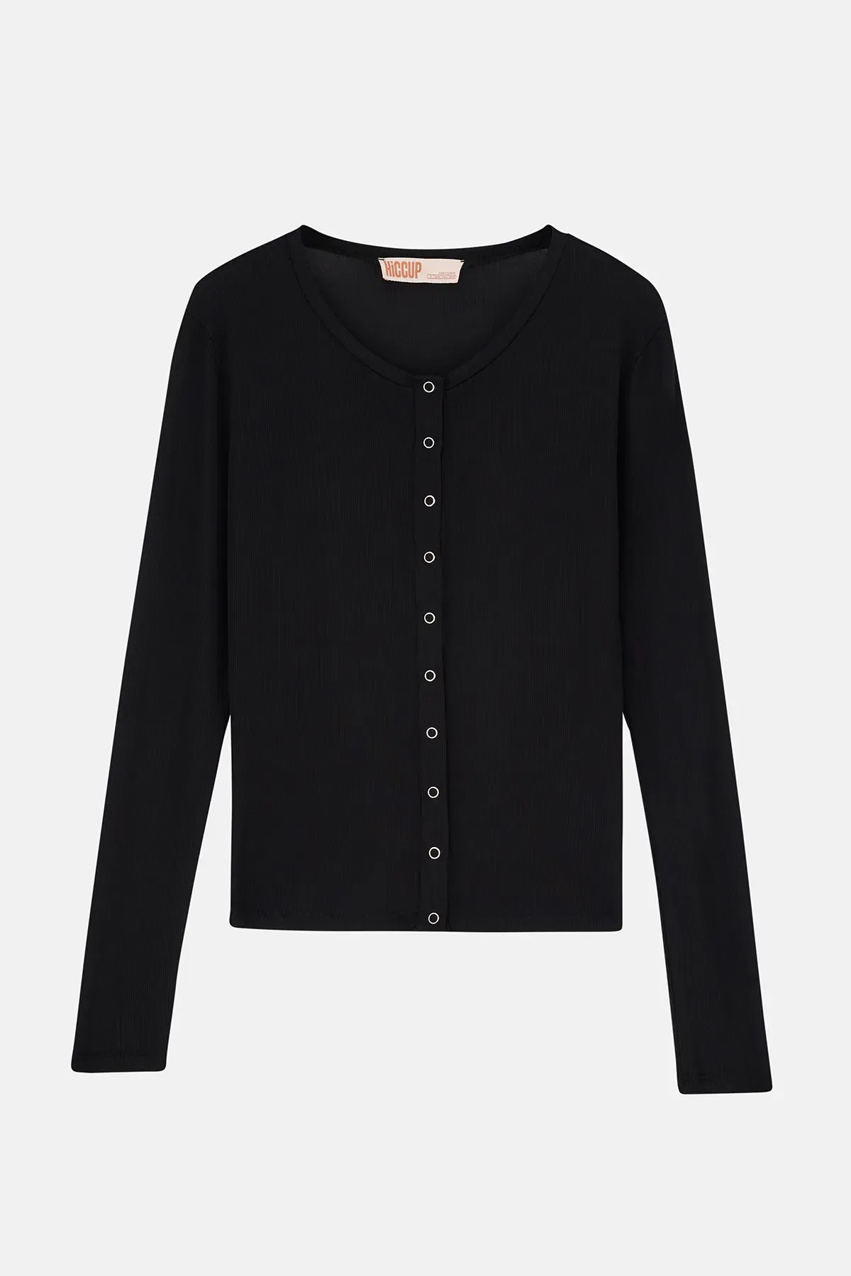 Long Sleeve Snapped Top 1