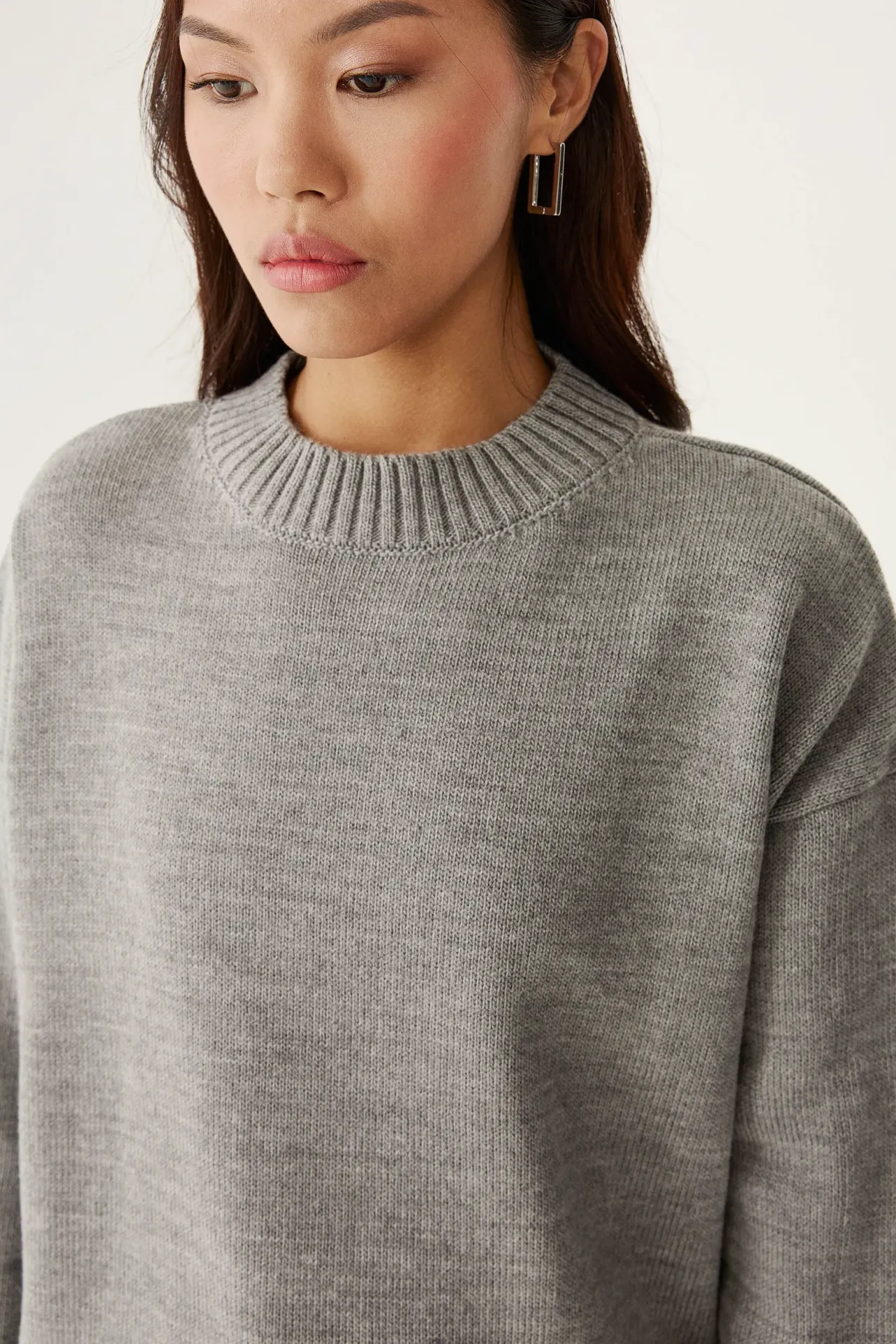 Crew Neck Cozy Sweater