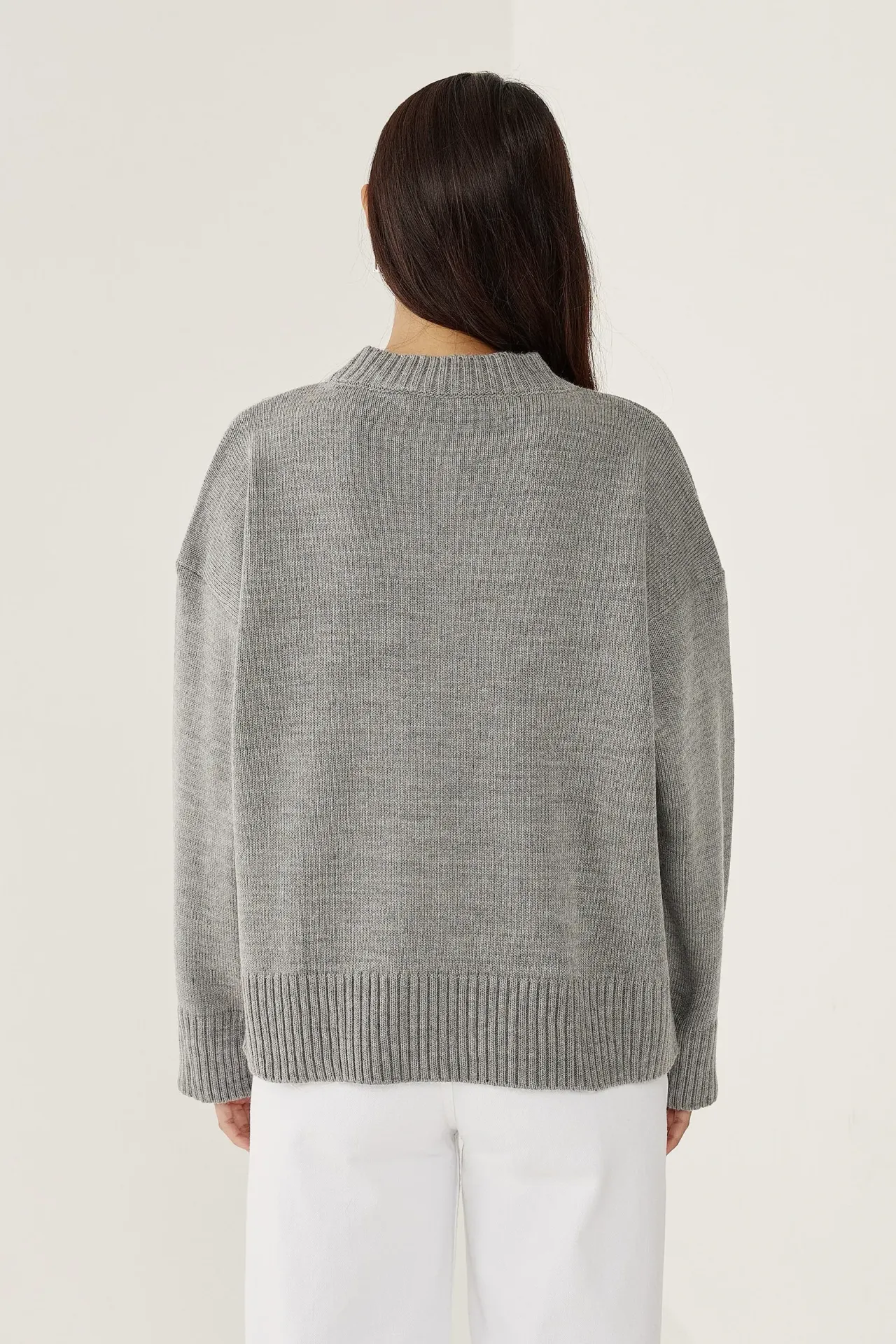 Crew Neck Cozy Sweater