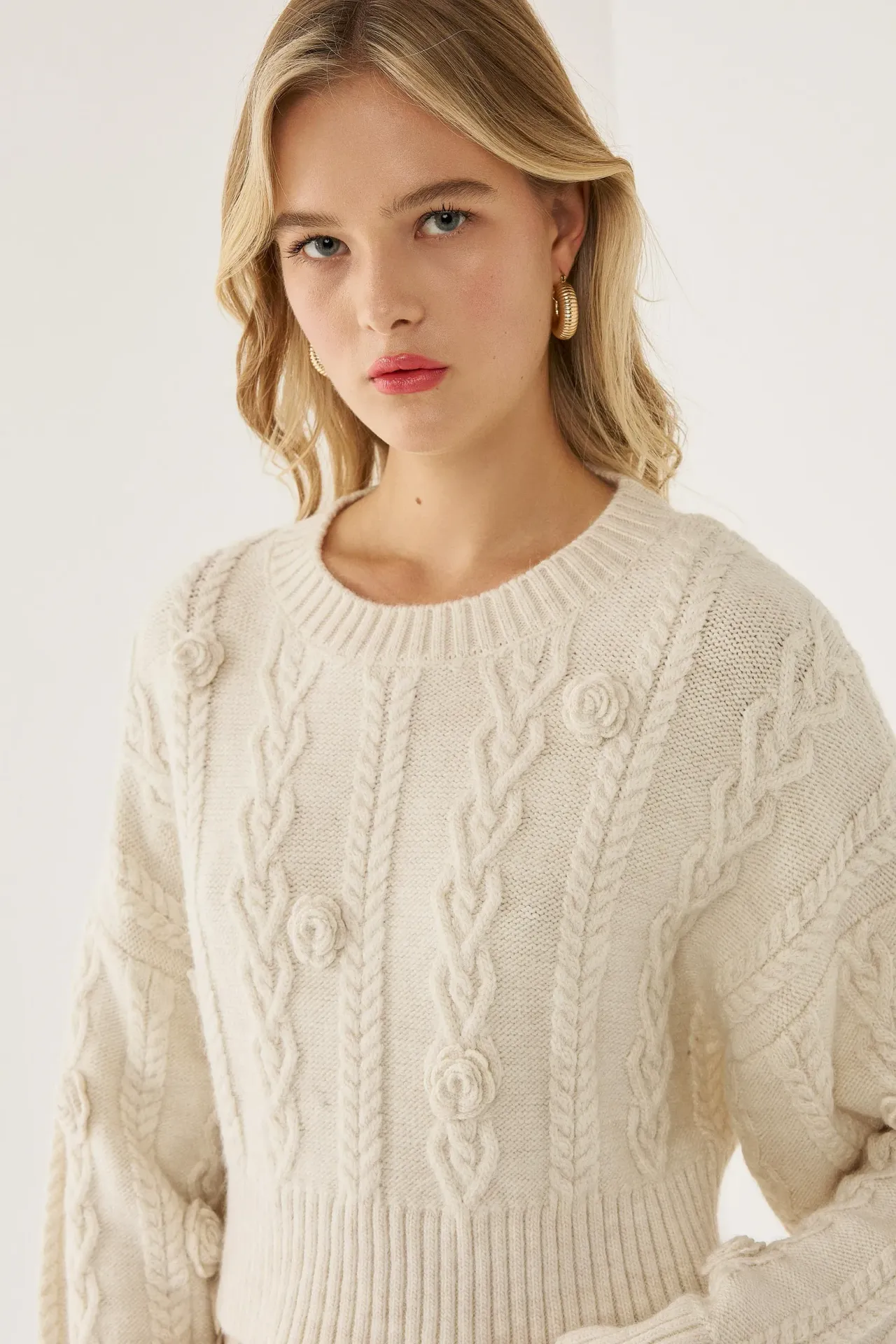 Open Back Knit Sweater