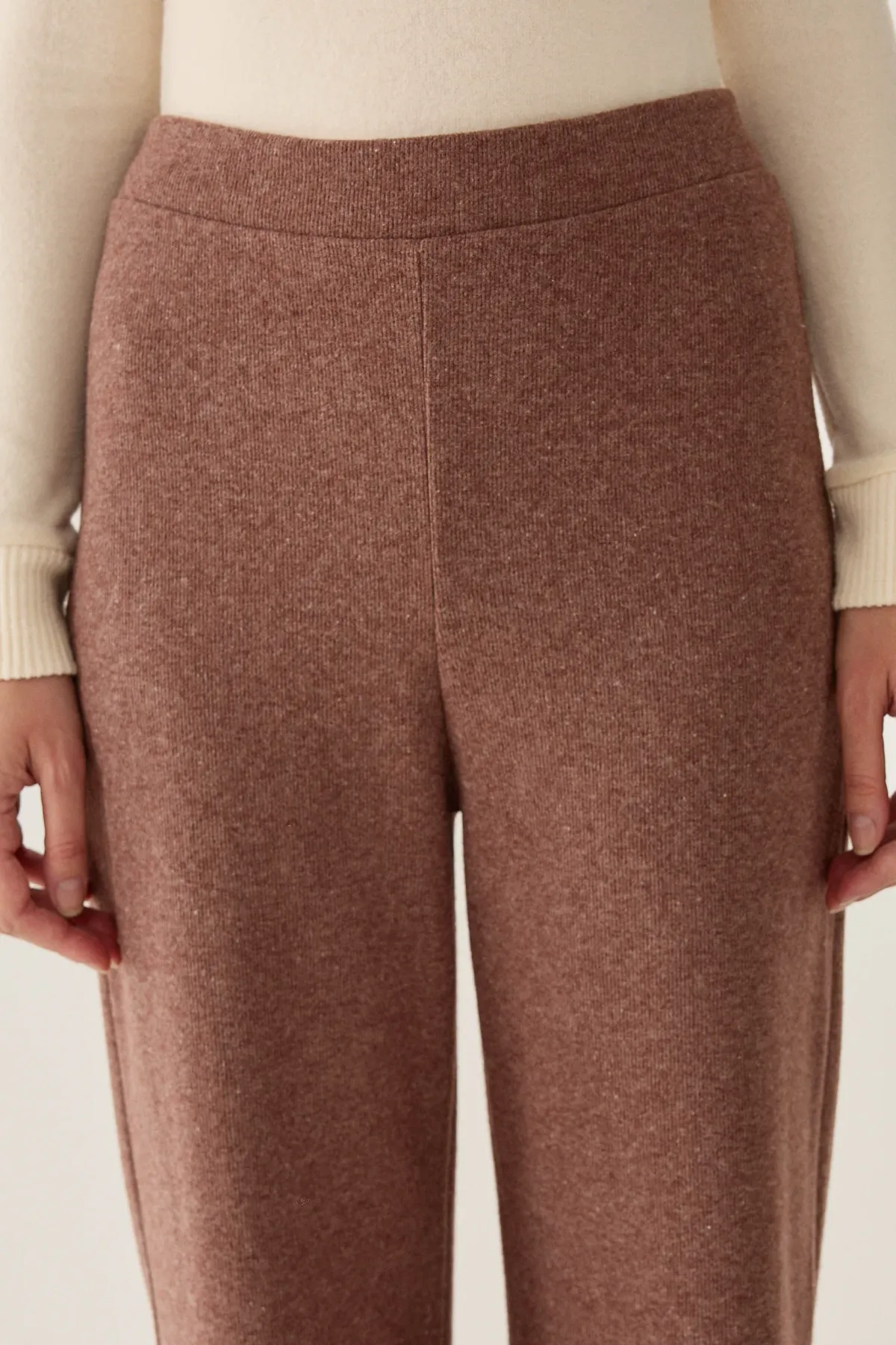 Elastic Waist Straight Leg Pants 5