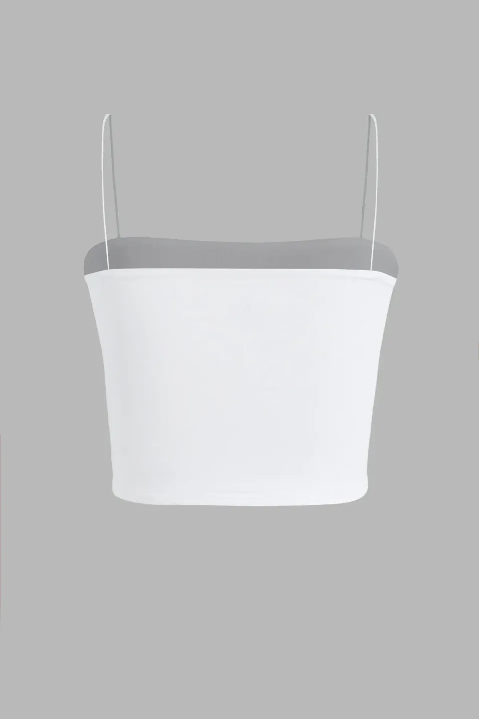 Square Collar Crop Top