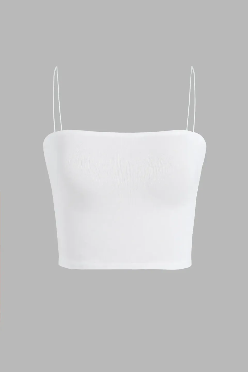 Square Collar Crop Top