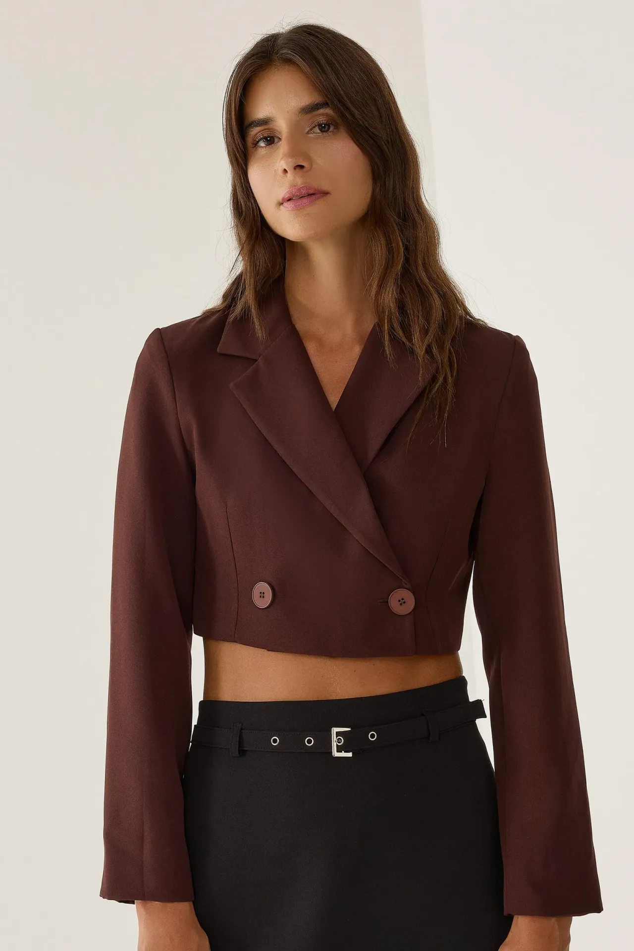 Cropped Blazer