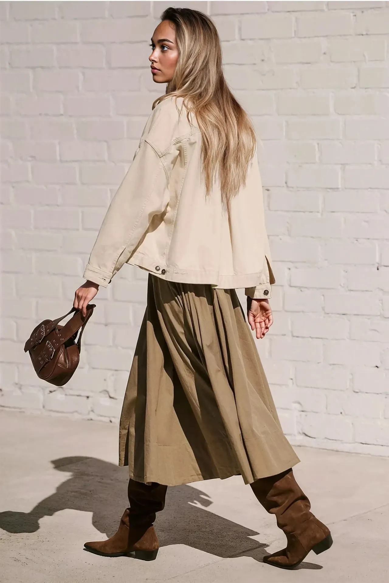 Maxi A-Form Fit Skirt