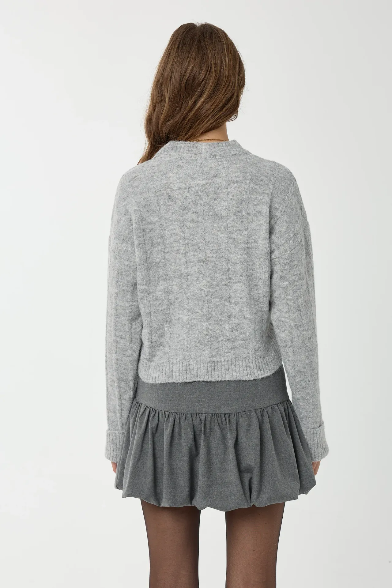 Relaxed-Fit Crew Neck Sweater