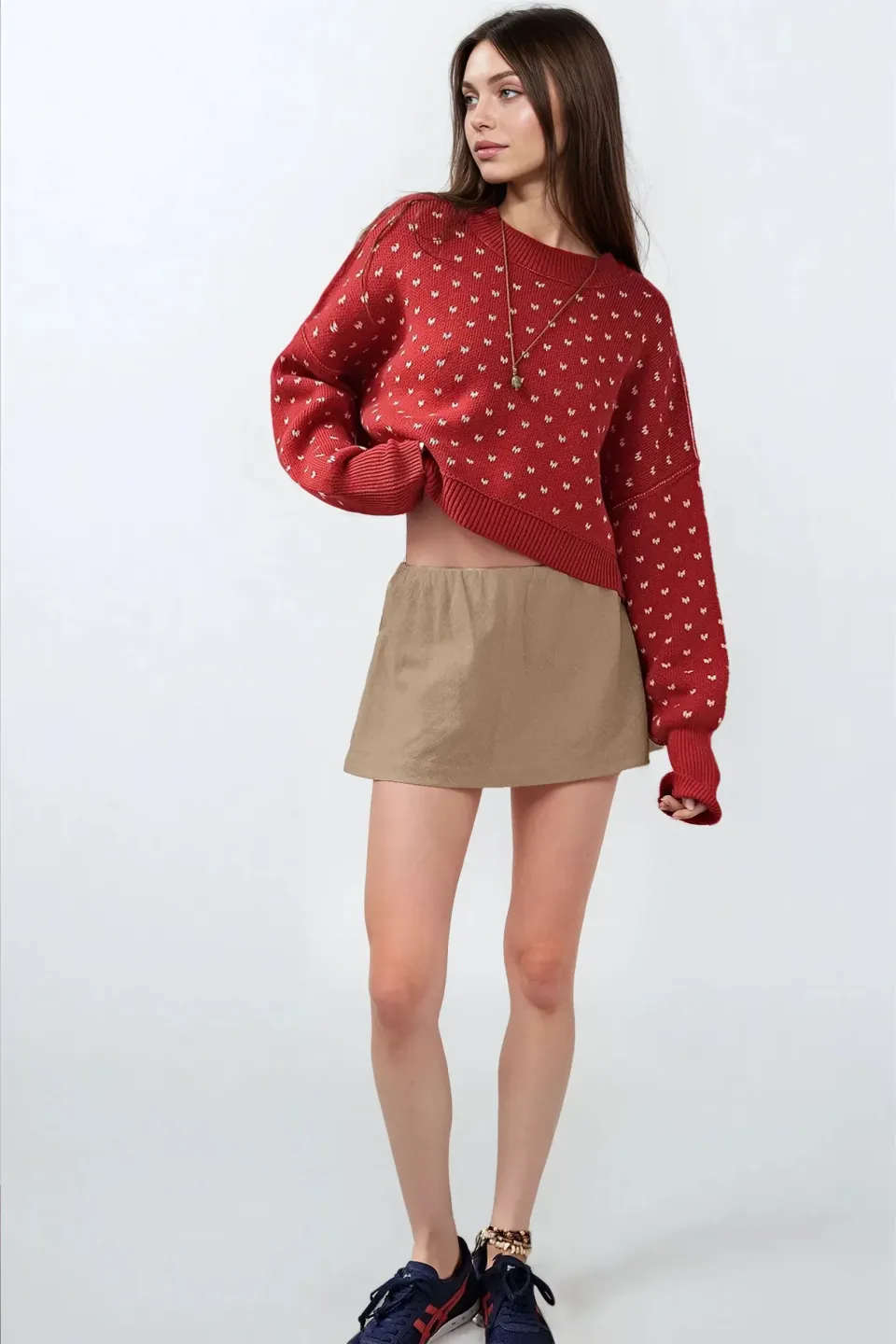 Low Waist Mini Skort