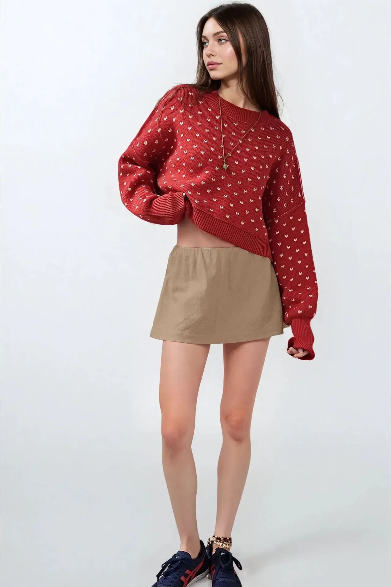 Low Waist Mini Skort