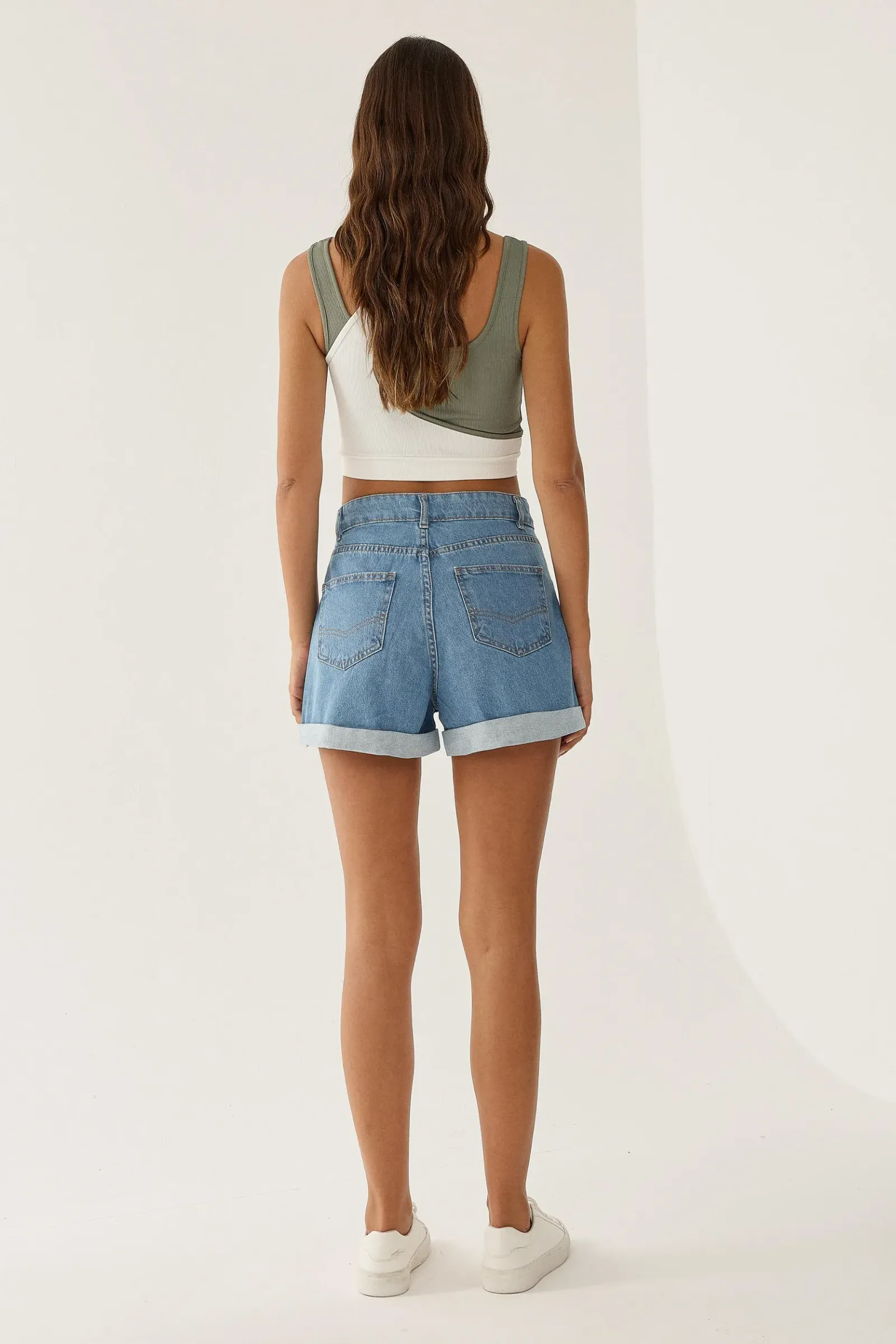 Turn-up Mom Fit Short 5