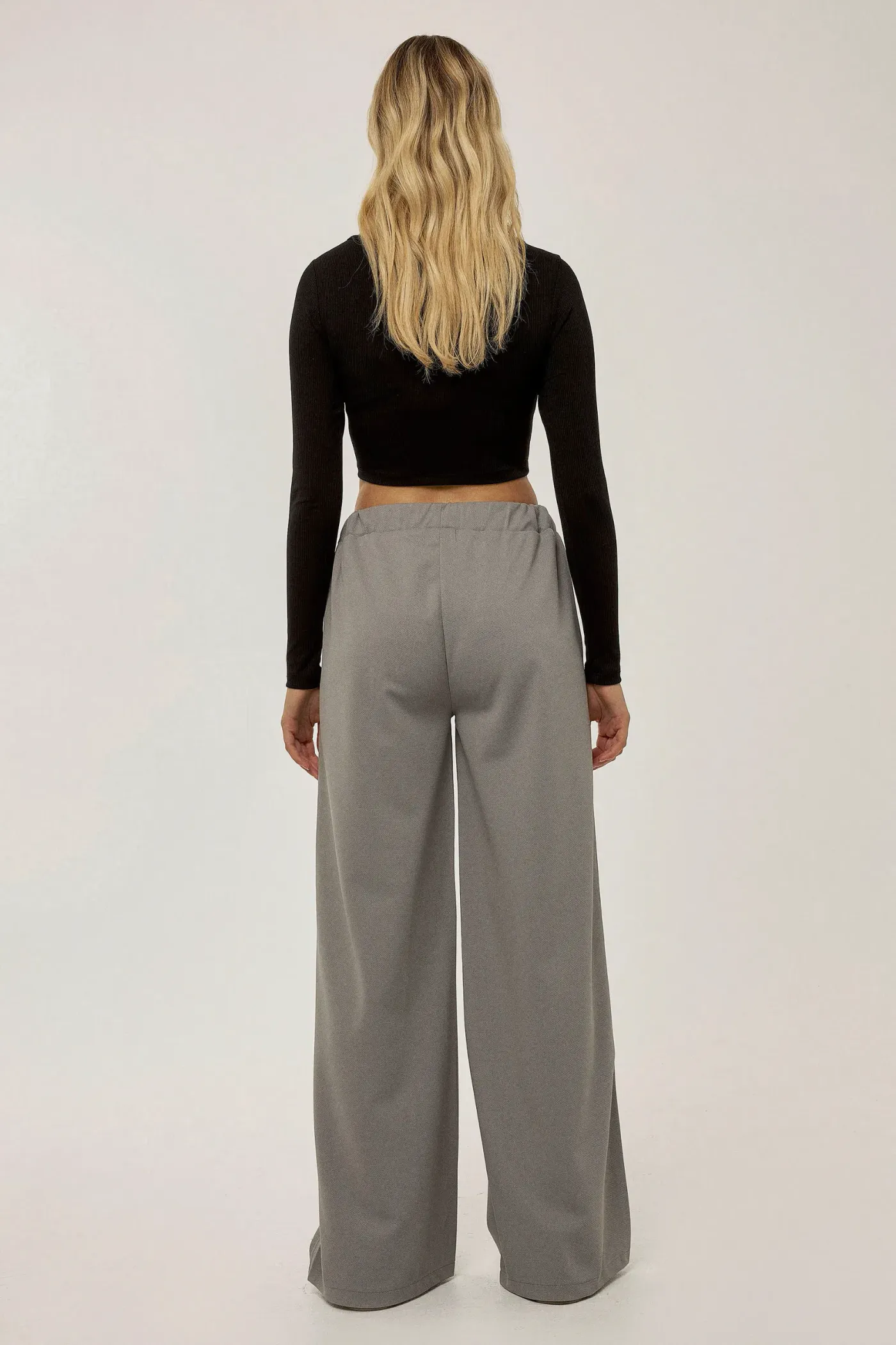 High Waist Wide Leg Sweatpants 4