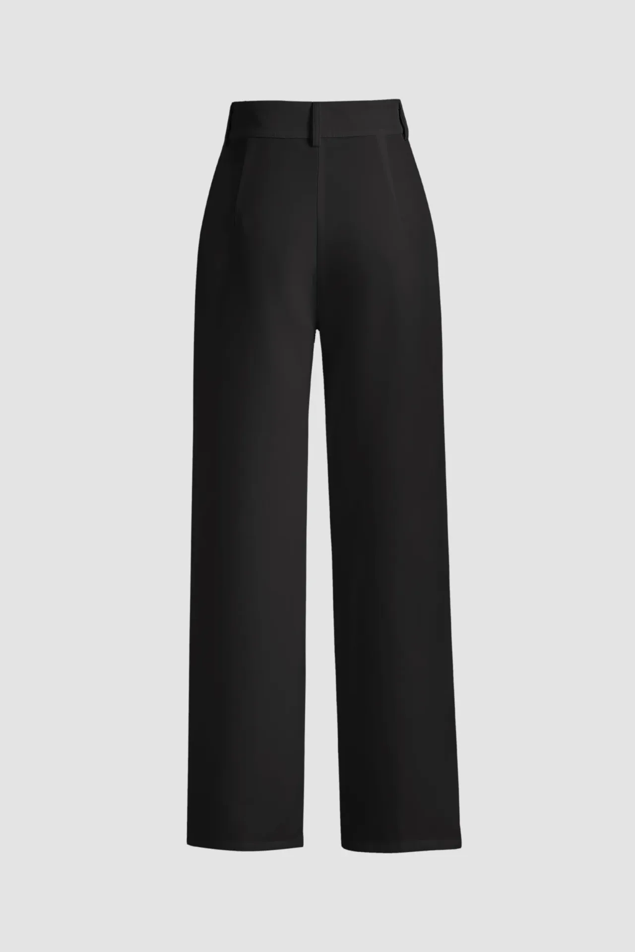 High Waist Straight Leg Pants