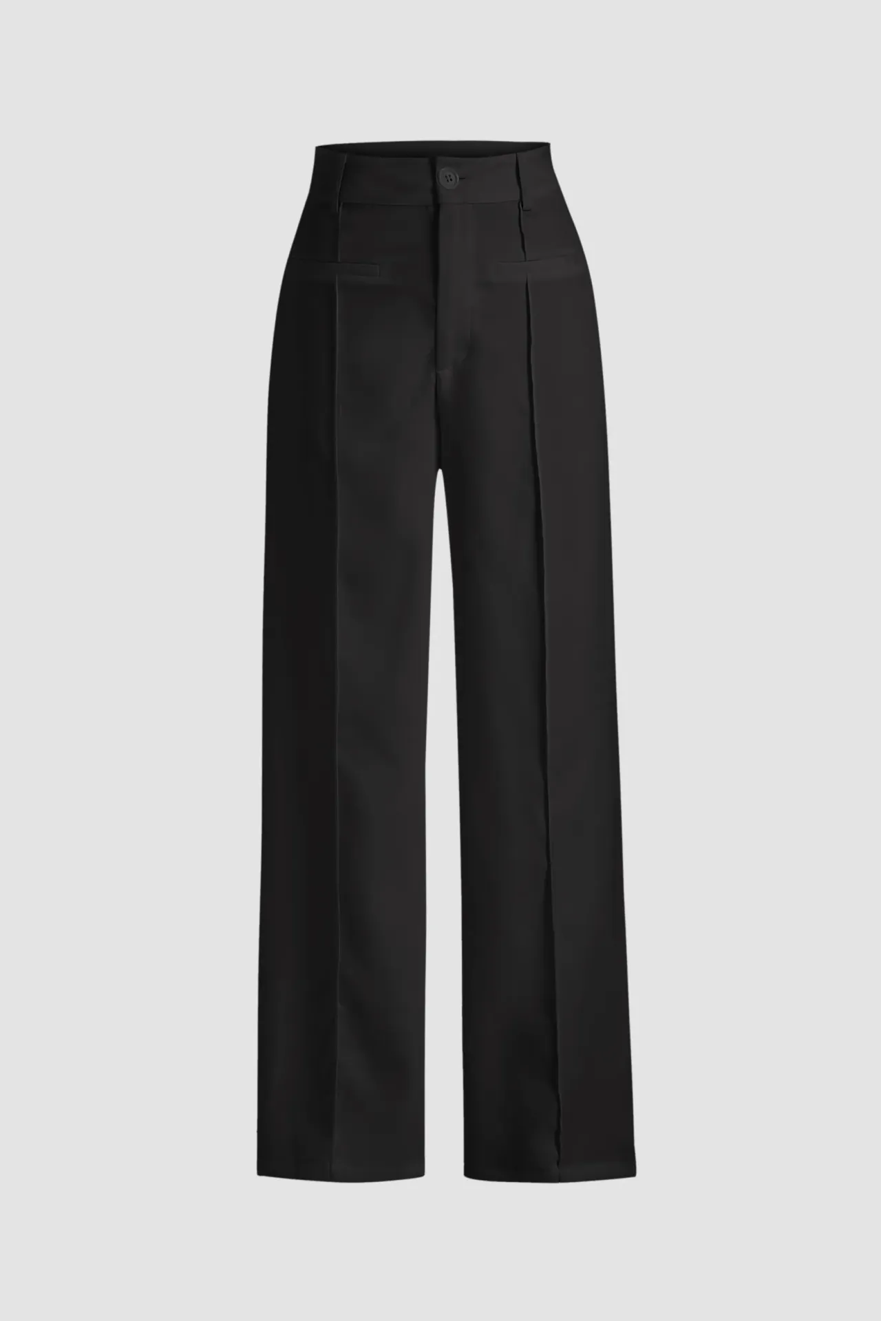 High Waist Straight Leg Pants