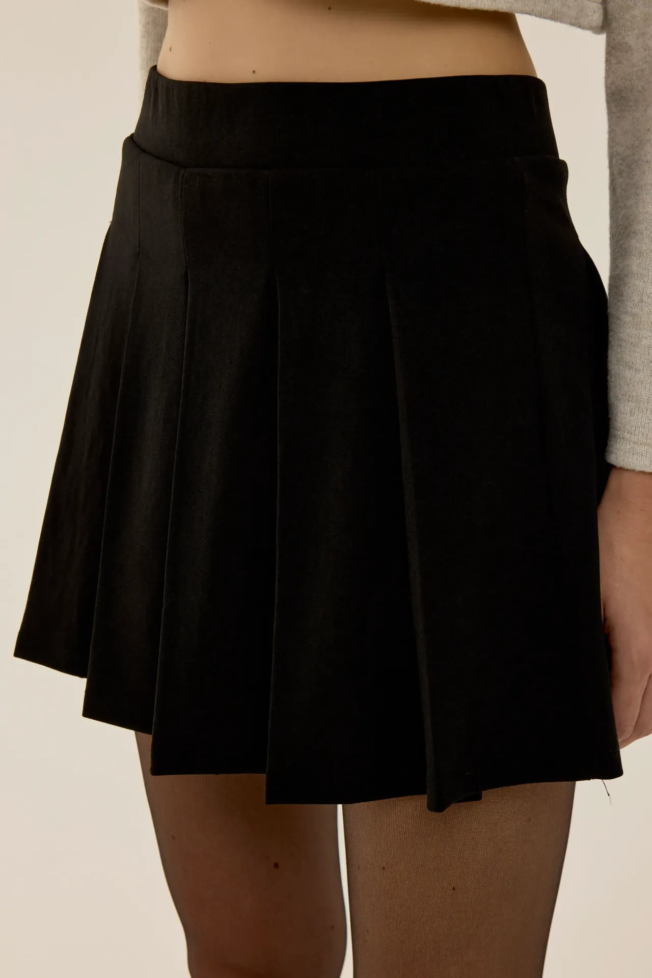 Pleated Mini Skort