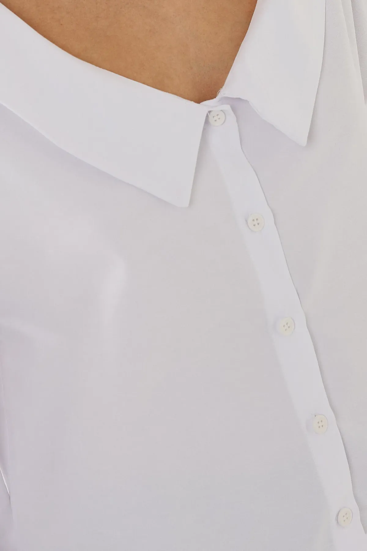 Straight Fit Collar Detail Shirt 5