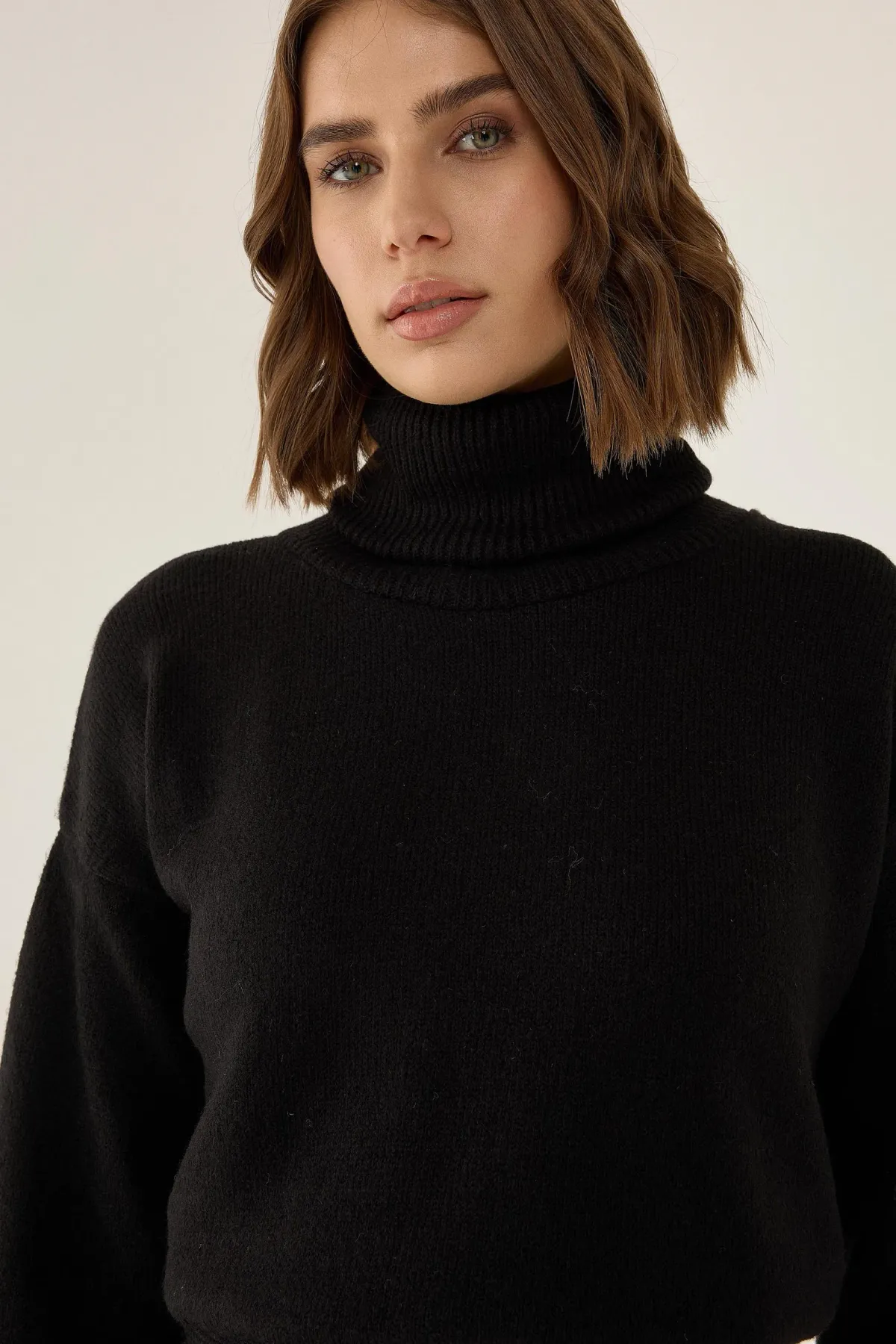 Turtleneck Sweater & Mini Skirt Co-Ord Set 6