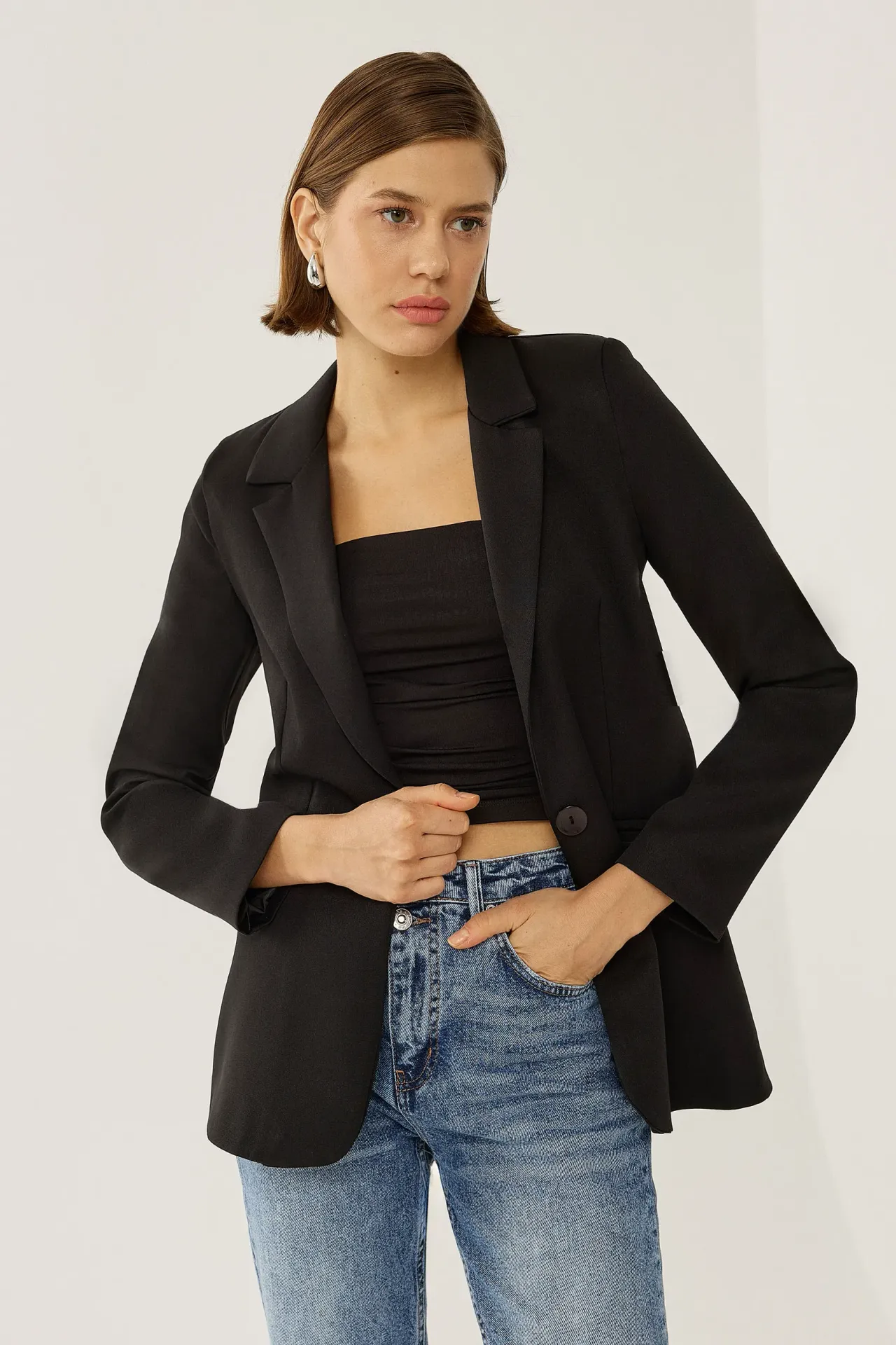 Woven Classic Blazer