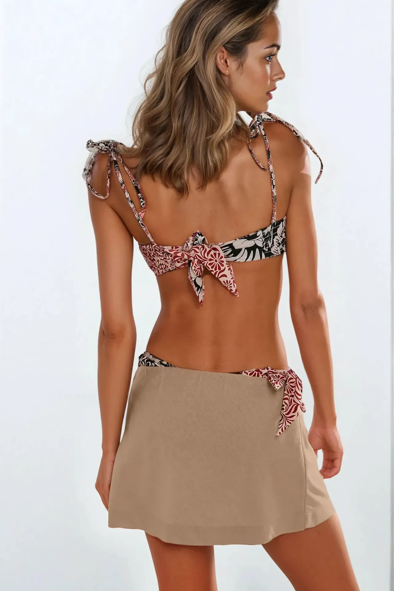Low Waist Mini Skort