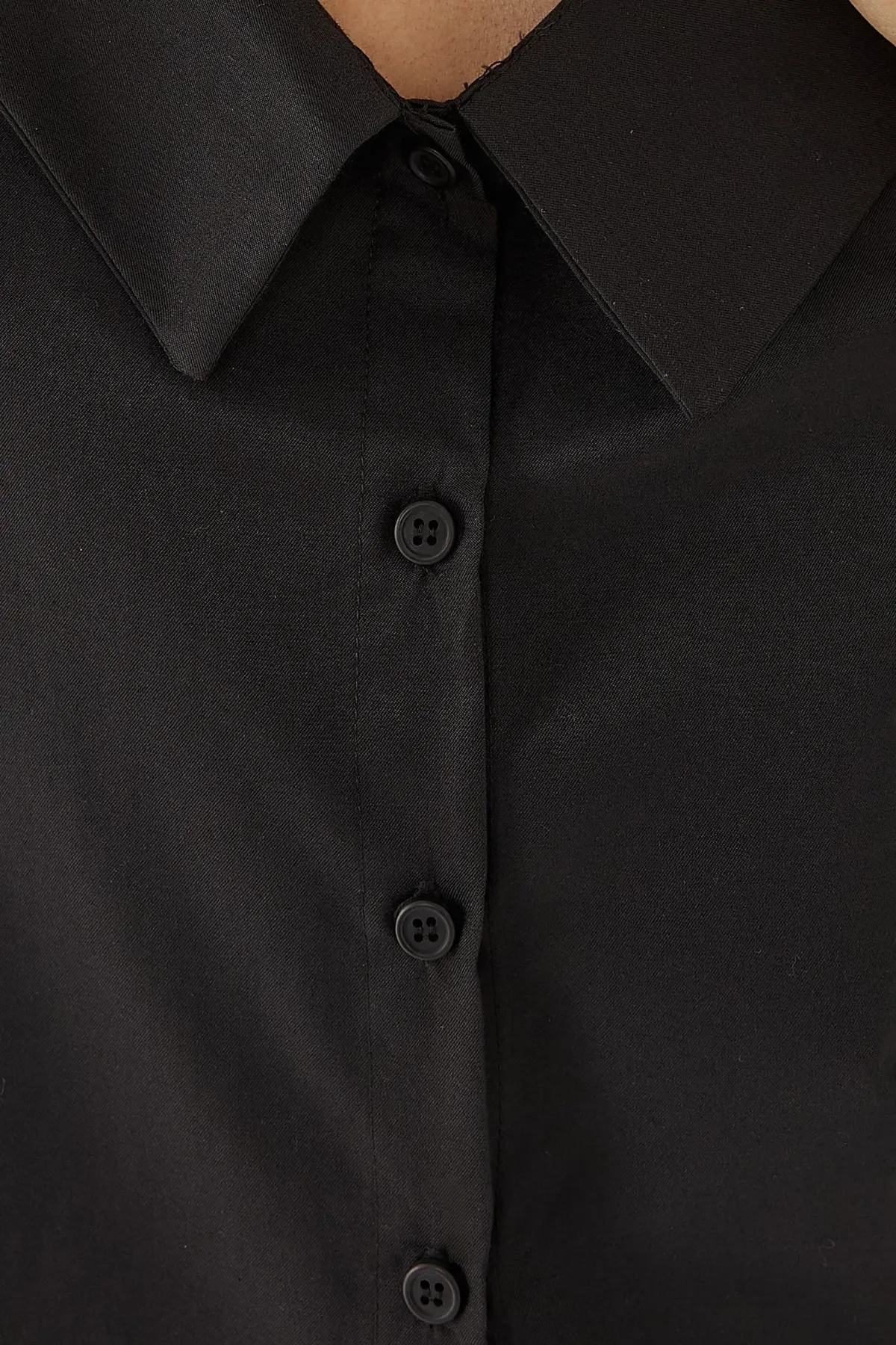 Straight Fit Collar Detail Shirt 5