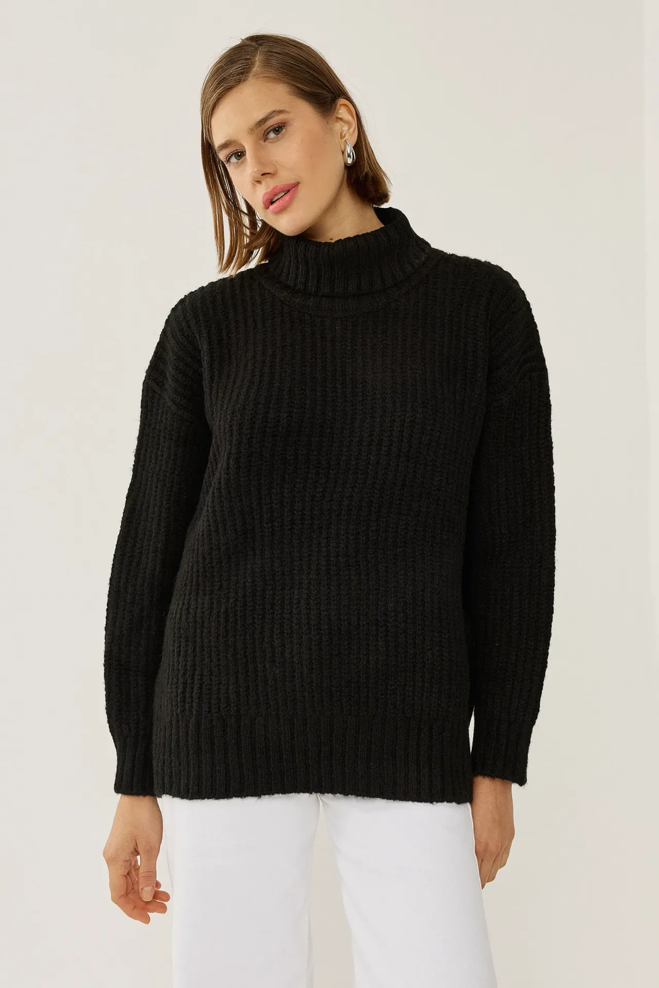 Turtleneck Knitwear Sweater