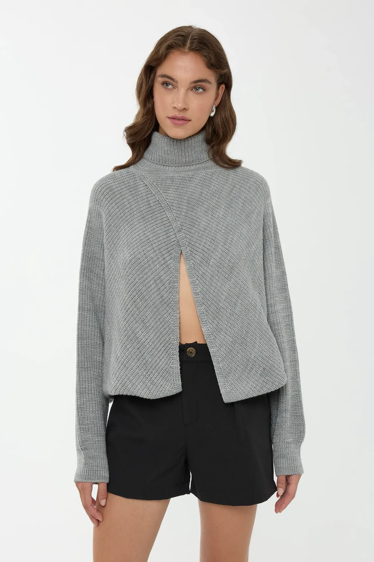 Turtleneck Long Sleeve Sweater