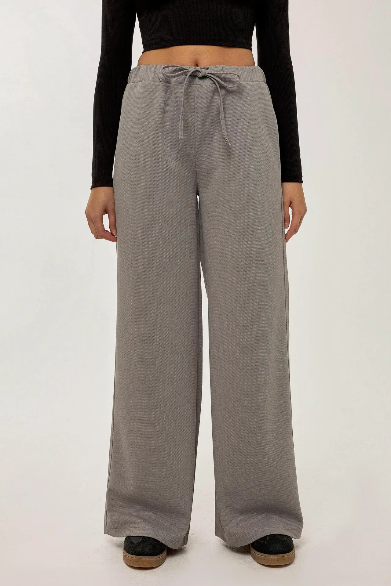 High Waist Wide Leg Sweatpants